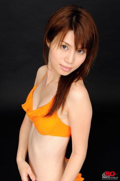 [RQ-STAR美女] NO.0040 Aki Kogure 苤贍丐五Swim Suits - Orange