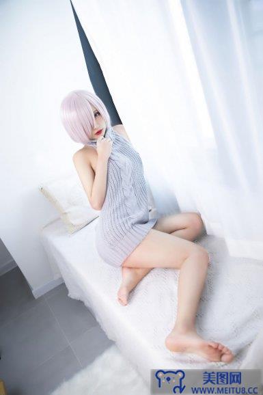 [洛璃 LoLiSAMA] NO.100 玛修露背毛衣