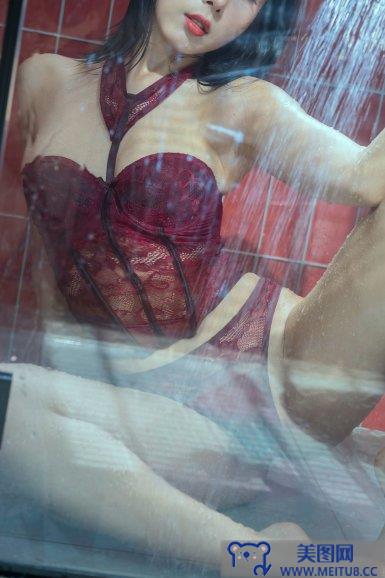 [云溪溪] NO.077 洗澡 红色情趣