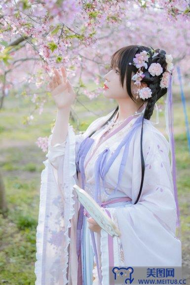 [Nyako喵子] NO.035 樱花汉服 花神祈愿