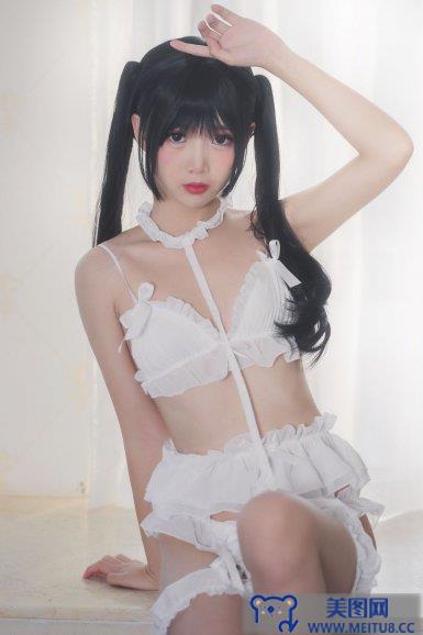 [Coser面饼仙儿] NO.015 脑内少女 白内衣