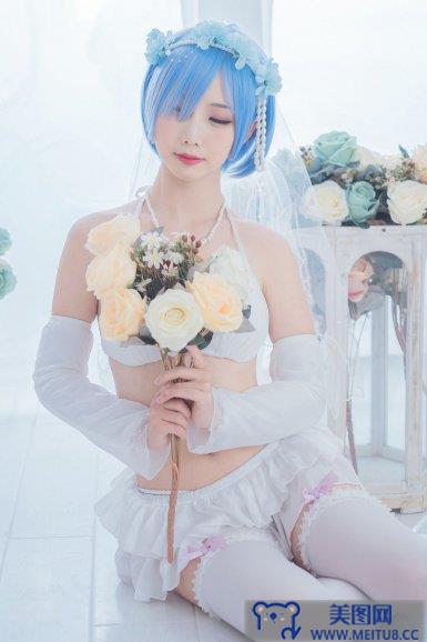 [Coser面饼仙儿] NO.044 花嫁蕾姆