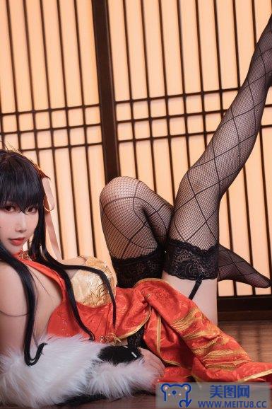 [Coser面饼仙儿] NO.098 大凤旗袍