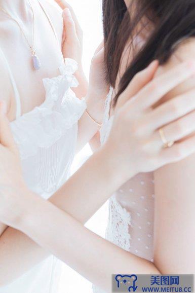 [桜桃喵] NO.064 朝 白裙×白裙