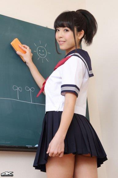 [4K-STAR写真] NO.00021 Sakura Sato さとう さくら Sailor Suit