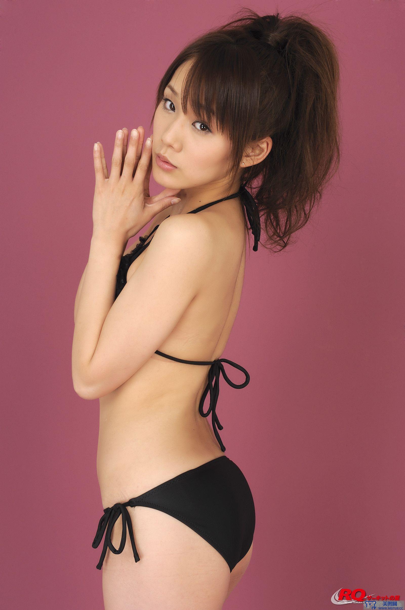 [RQ-STAR美女] NO.00126 Reina Fuchiwaki 淵脇レイナ Swim Suits - Black