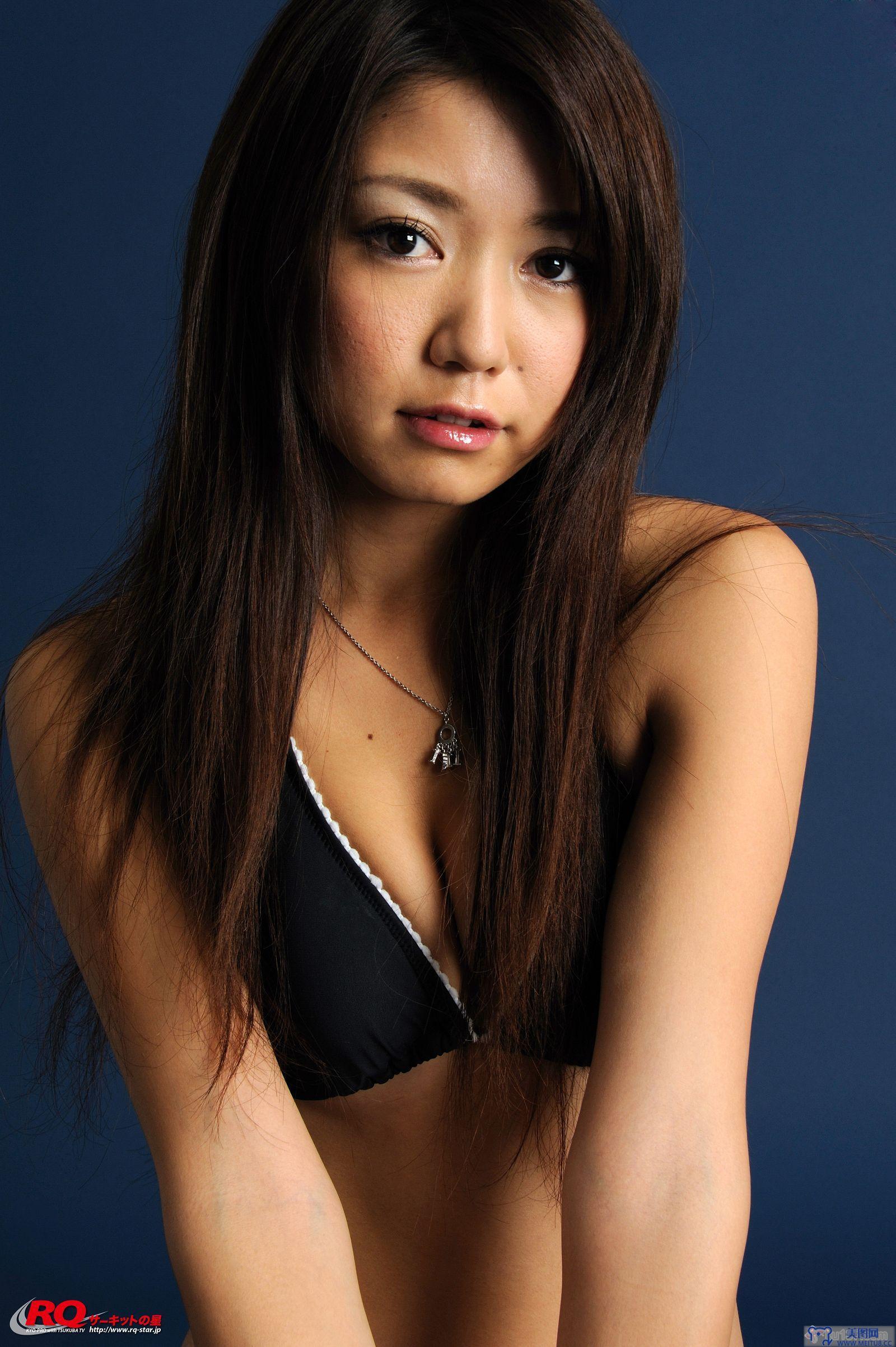 [RQ-STAR美女] NO.00111 Keiko Inagaki 稲垣慶子 Swim Suits - Black