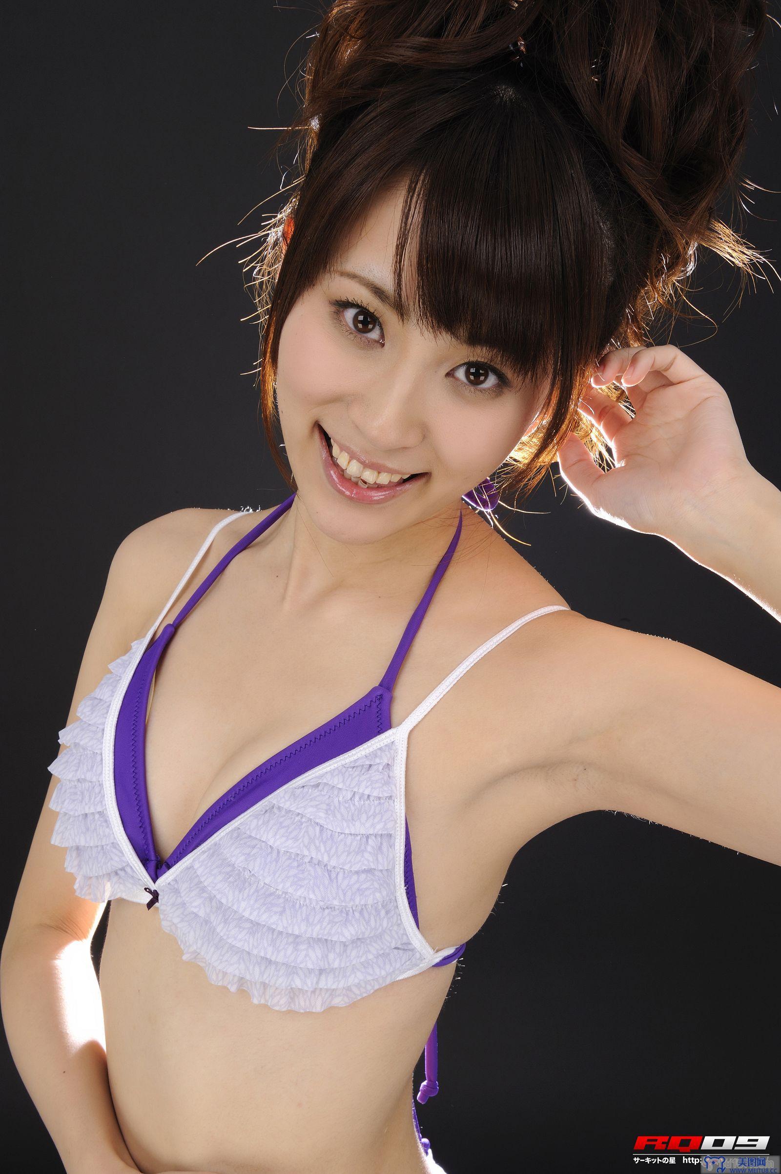 [RQ-STAR美女] NO.00146 Anna Hayashi 林杏菜 Swim Suits - Purple