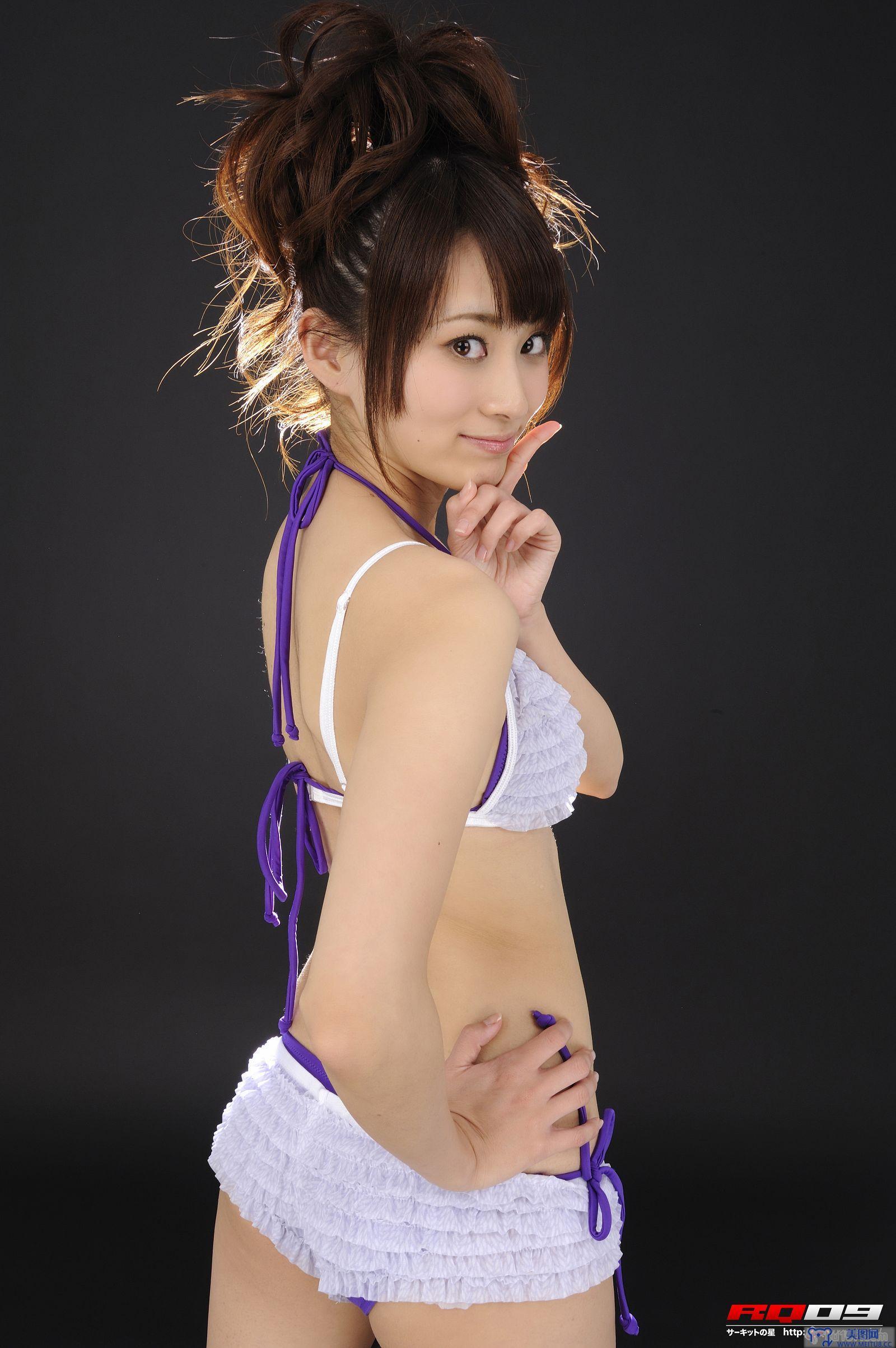 [RQ-STAR美女] NO.00146 Anna Hayashi 林杏菜 Swim Suits - Purple