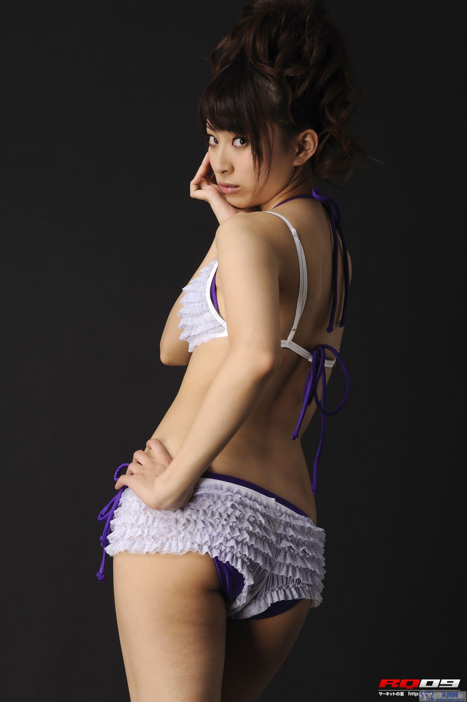 [RQ-STAR美女] NO.00146 Anna Hayashi 林杏菜 Swim Suits - Purple