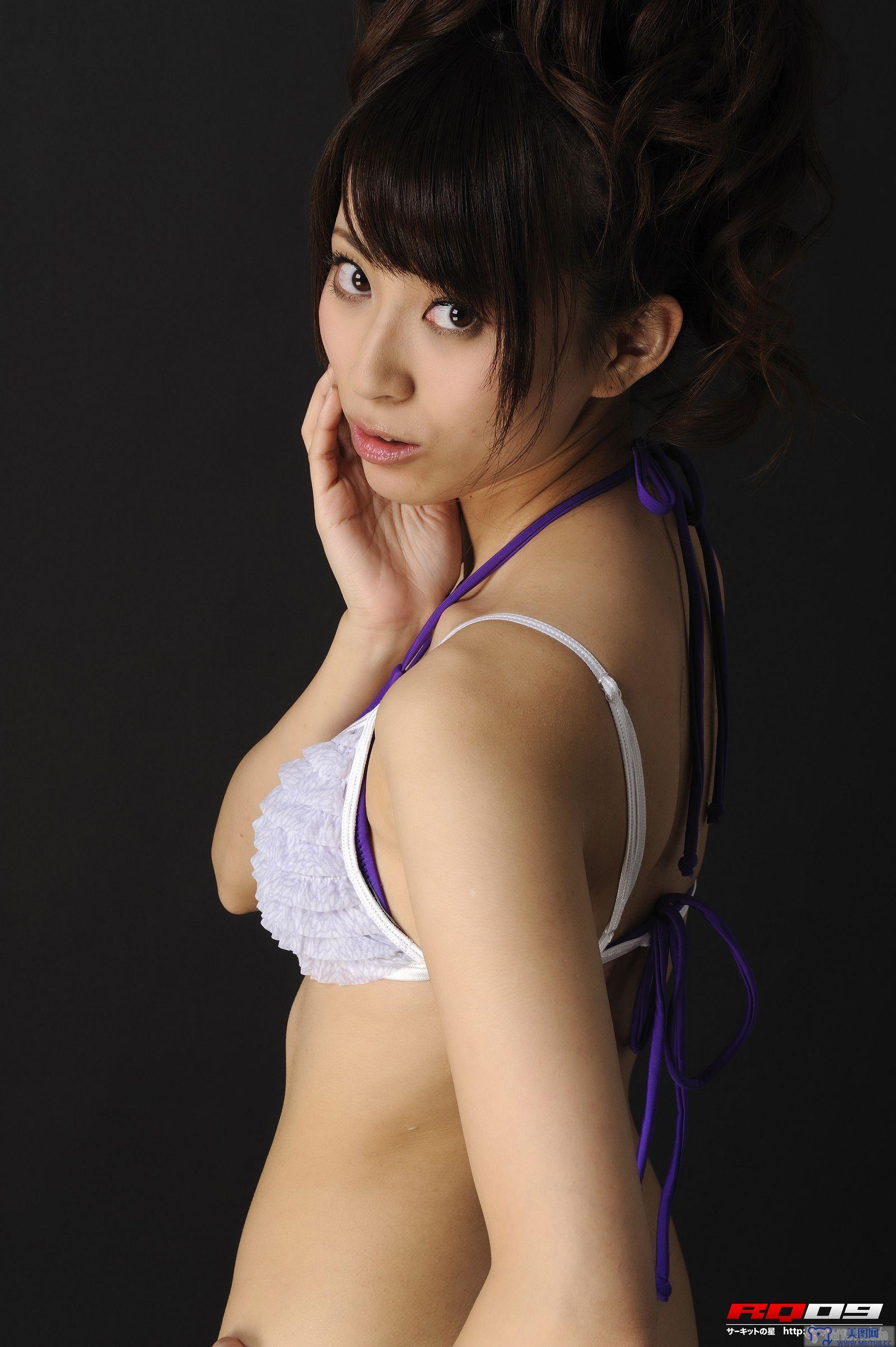 [RQ-STAR美女] NO.00146 Anna Hayashi 林杏菜 Swim Suits - Purple