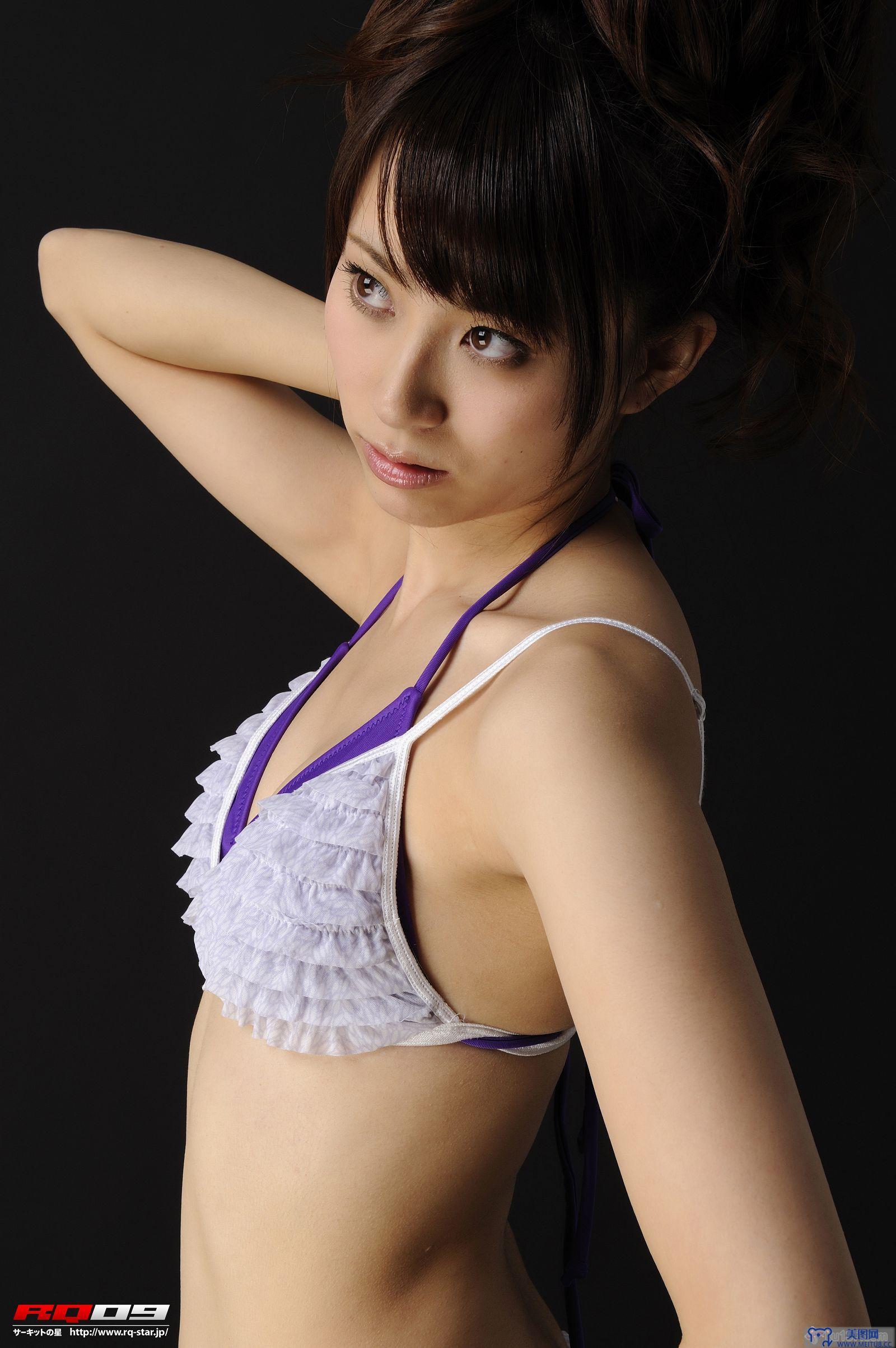 [RQ-STAR美女] NO.00146 Anna Hayashi 林杏菜 Swim Suits - Purple