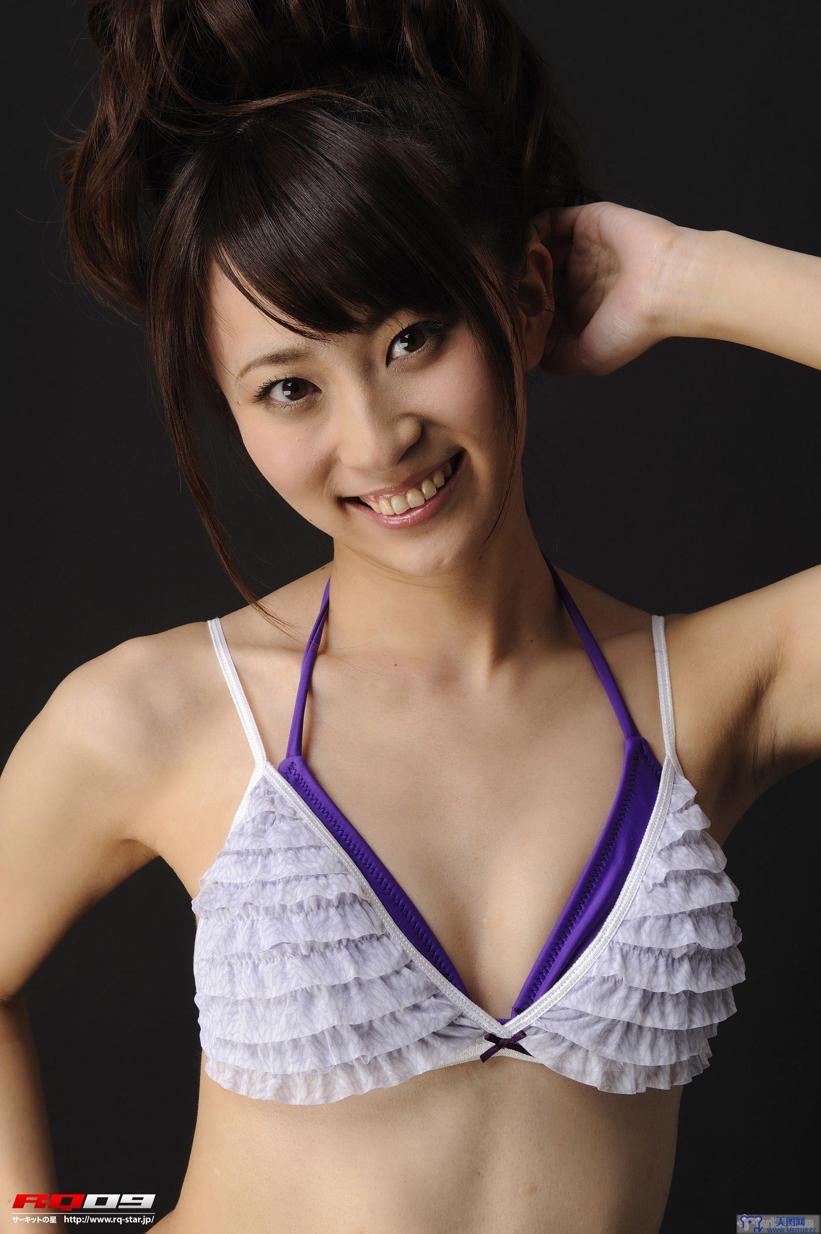 [RQ-STAR美女] NO.00146 Anna Hayashi 林杏菜 Swim Suits - Purple