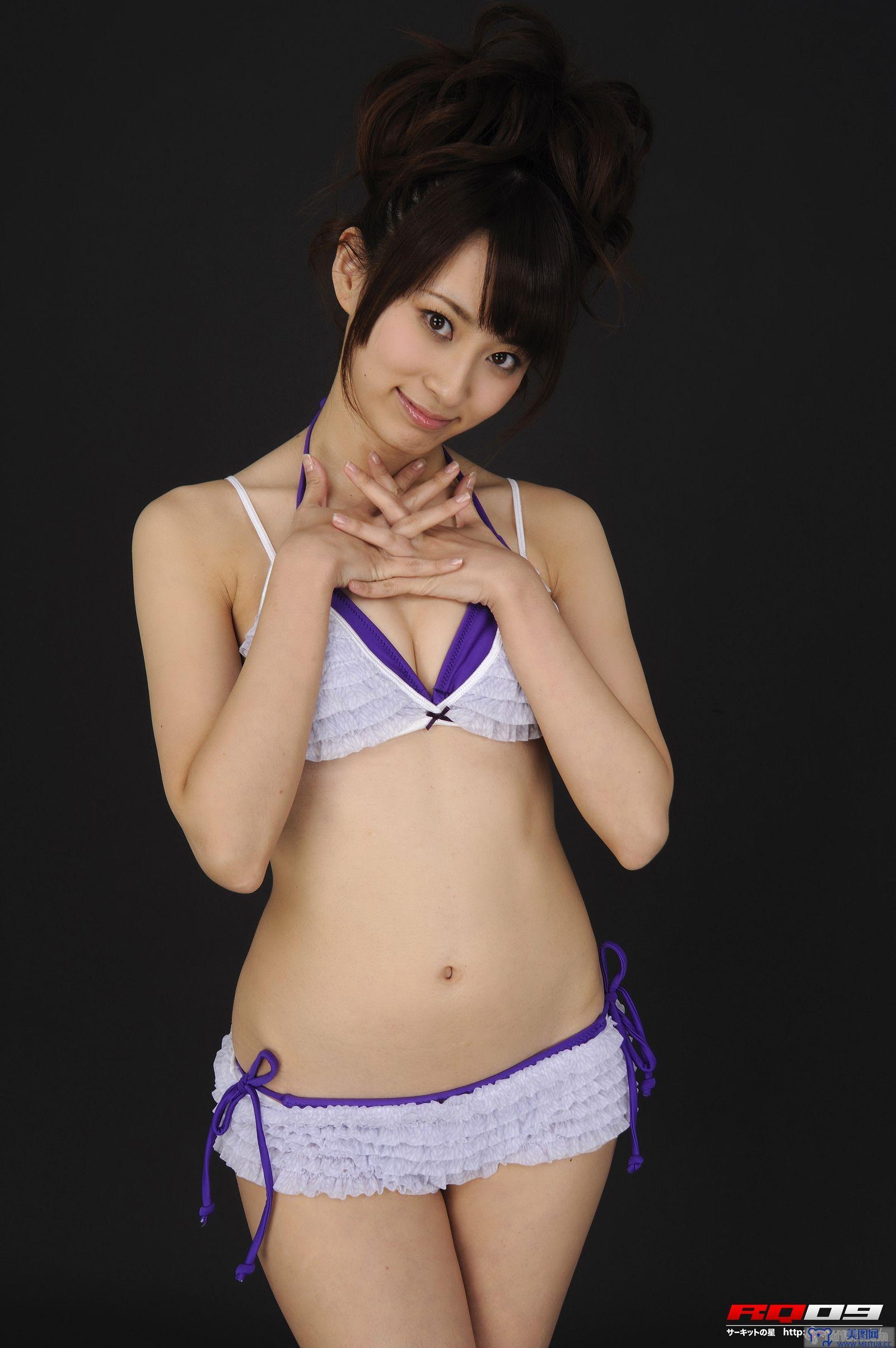 [RQ-STAR美女] NO.00146 Anna Hayashi 林杏菜 Swim Suits - Purple