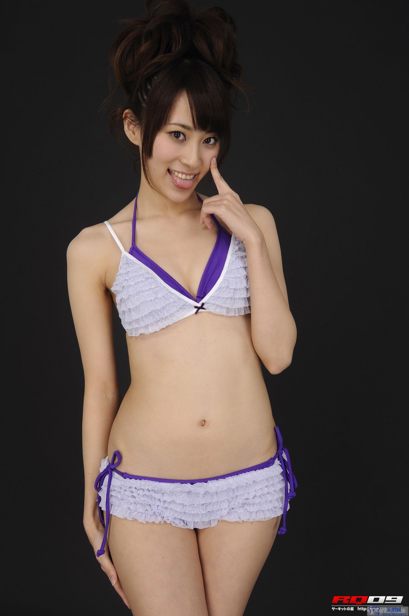 [RQ-STAR美女] NO.00146 Anna Hayashi 林杏菜 Swim Suits - Purple