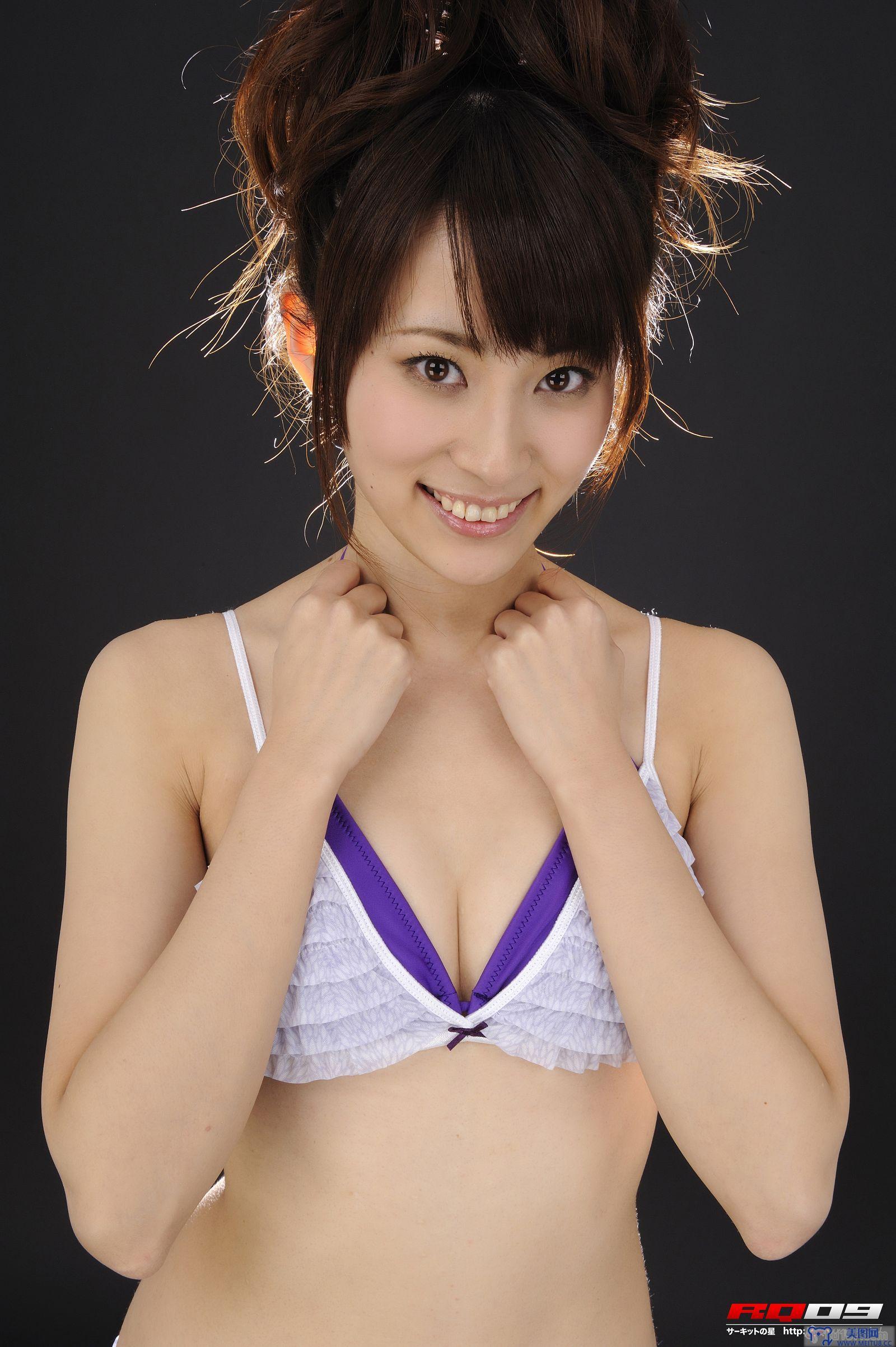 [RQ-STAR美女] NO.00146 Anna Hayashi 林杏菜 Swim Suits - Purple