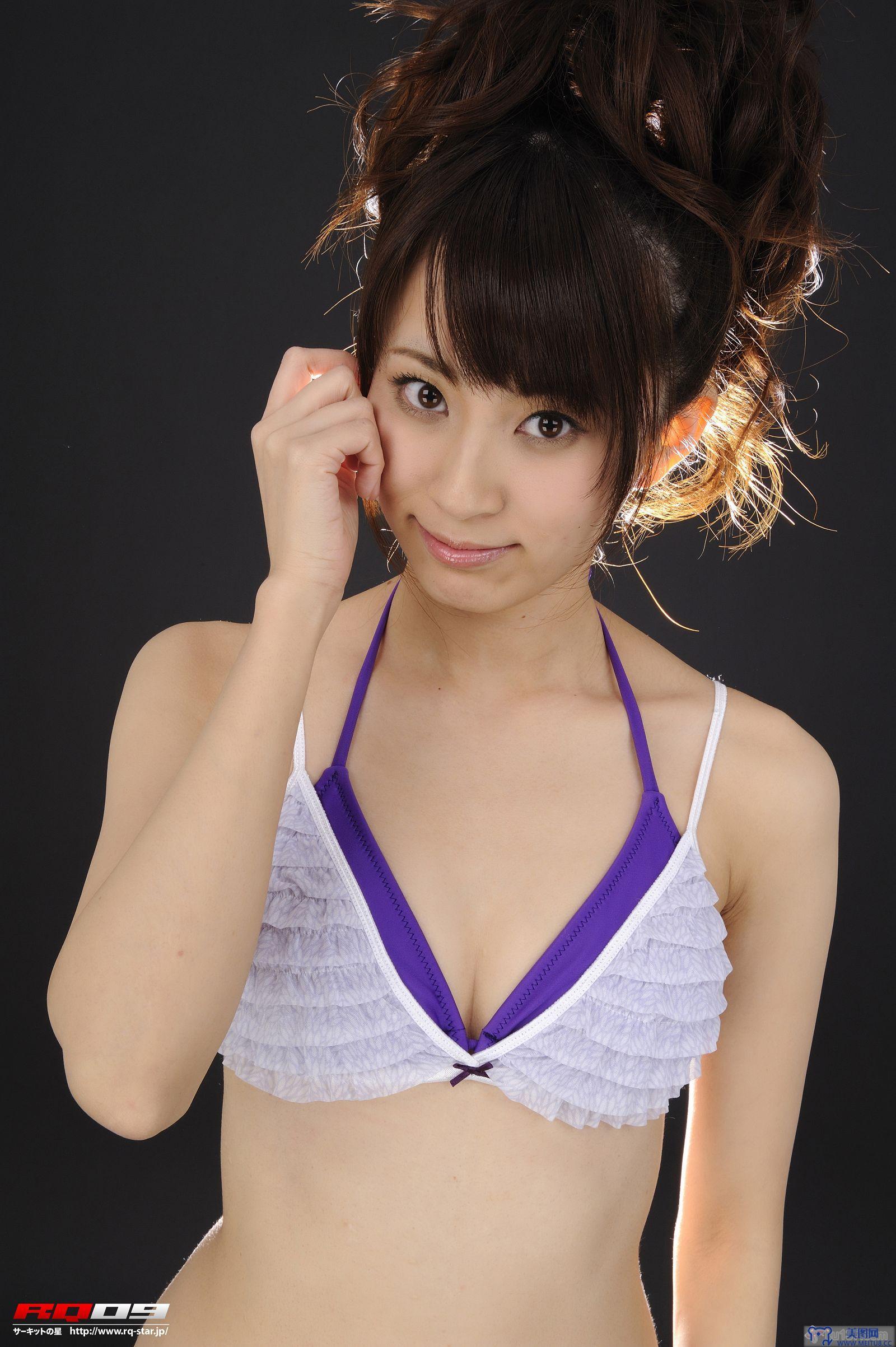 [RQ-STAR美女] NO.00146 Anna Hayashi 林杏菜 Swim Suits - Purple