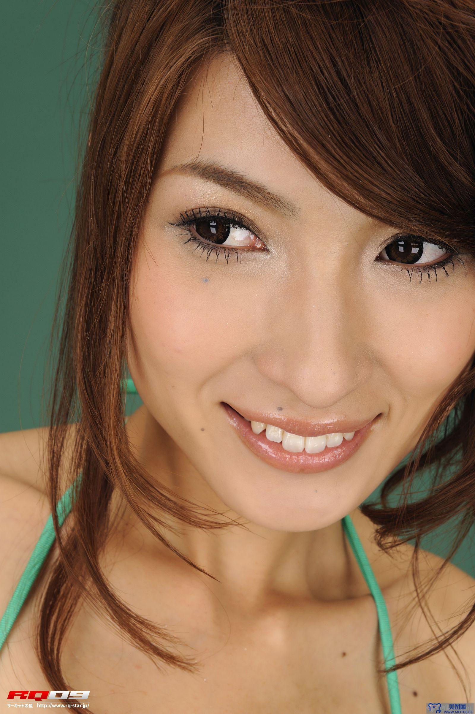 [RQ-STAR美女] NO.00147 Chisaki Takahashi 高橋千咲姫 Swim Suits - Green