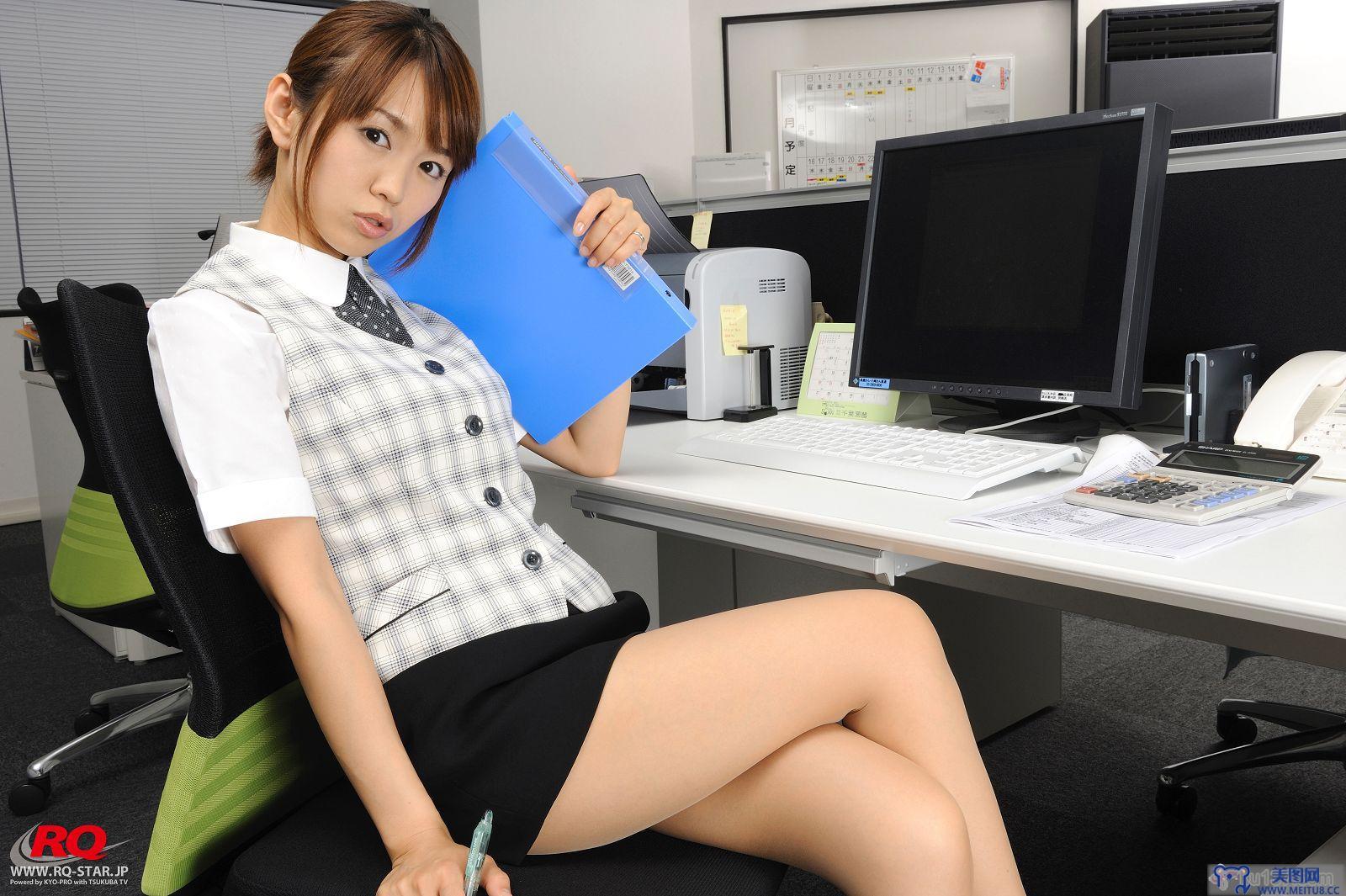 [RQ-STAR美女] NO.0055 Kotomi Kurosawa 鼪g琴美 Office Lady