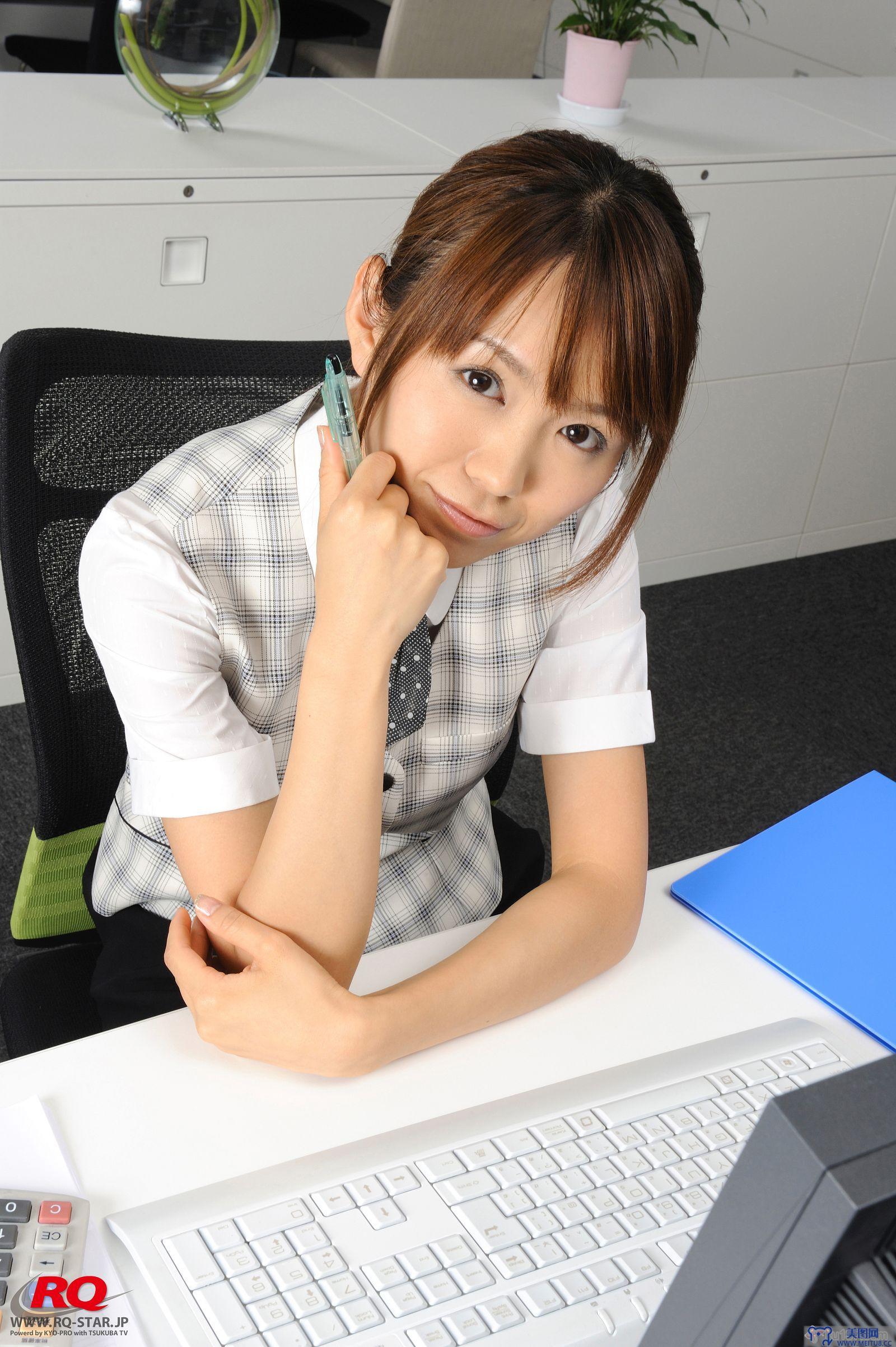 [RQ-STAR美女] NO.0055 Kotomi Kurosawa 鼪g琴美 Office Lady