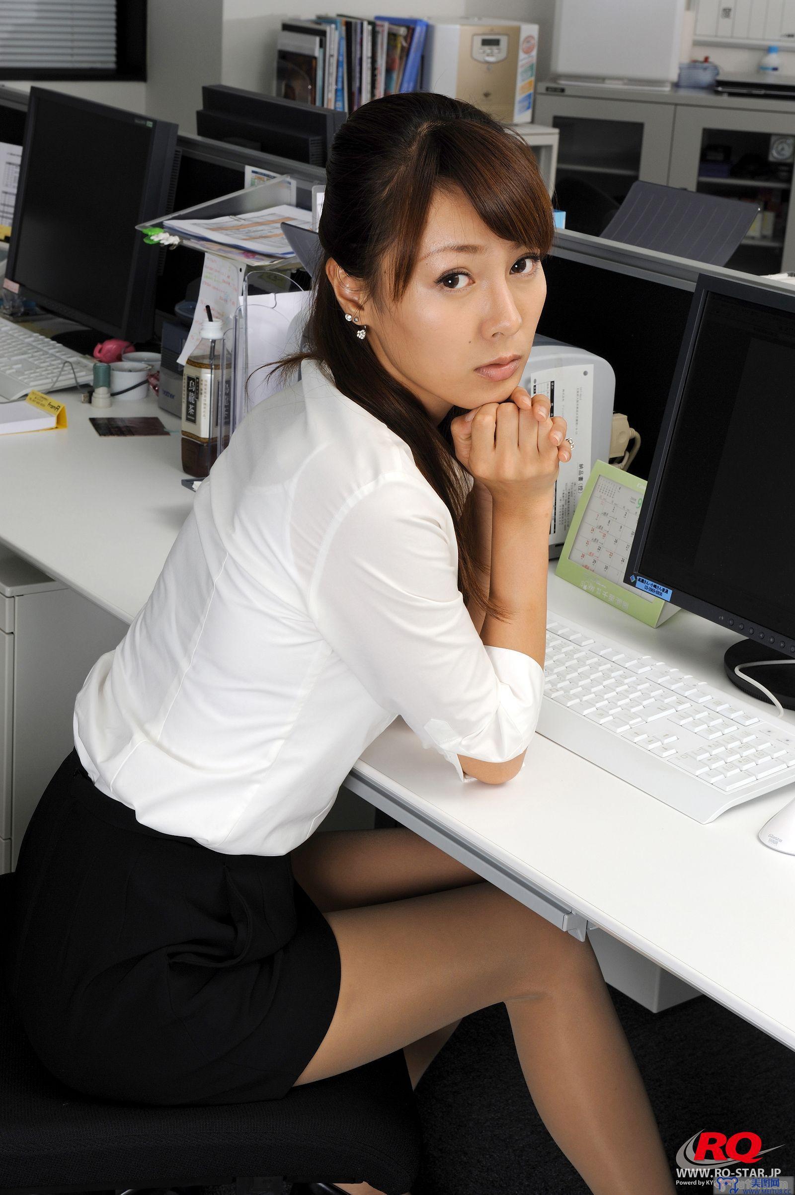 [RQ-STAR美女] NO.0062 Tomoe Nakagawa 中川知映 Office Lady