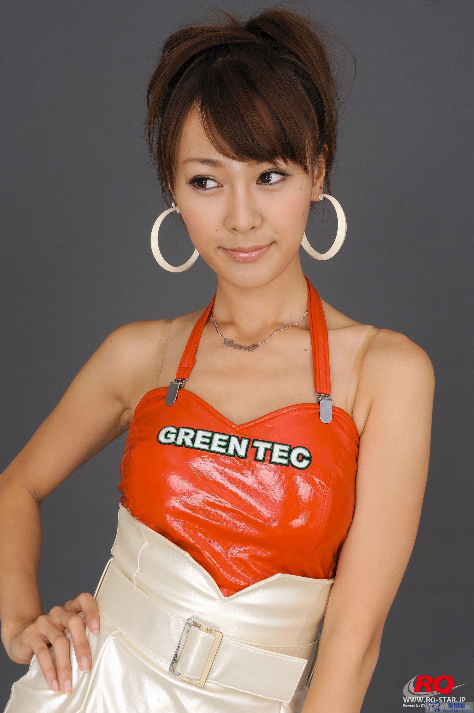 [RQ-STAR美女] NO.0065 Tomoe Nakagawa 中川知映 Race Queen - 2008 Green Tec