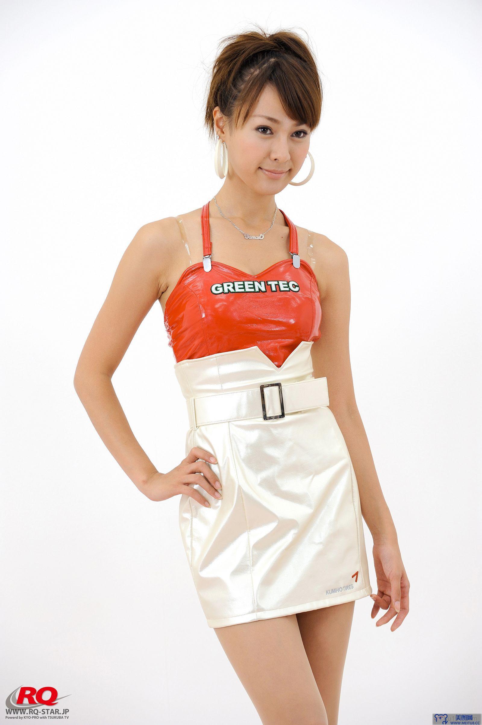 [RQ-STAR美女] NO.0067 Tomoe Nakagawa 中川知映 Race Queen - 2008 Green Tec