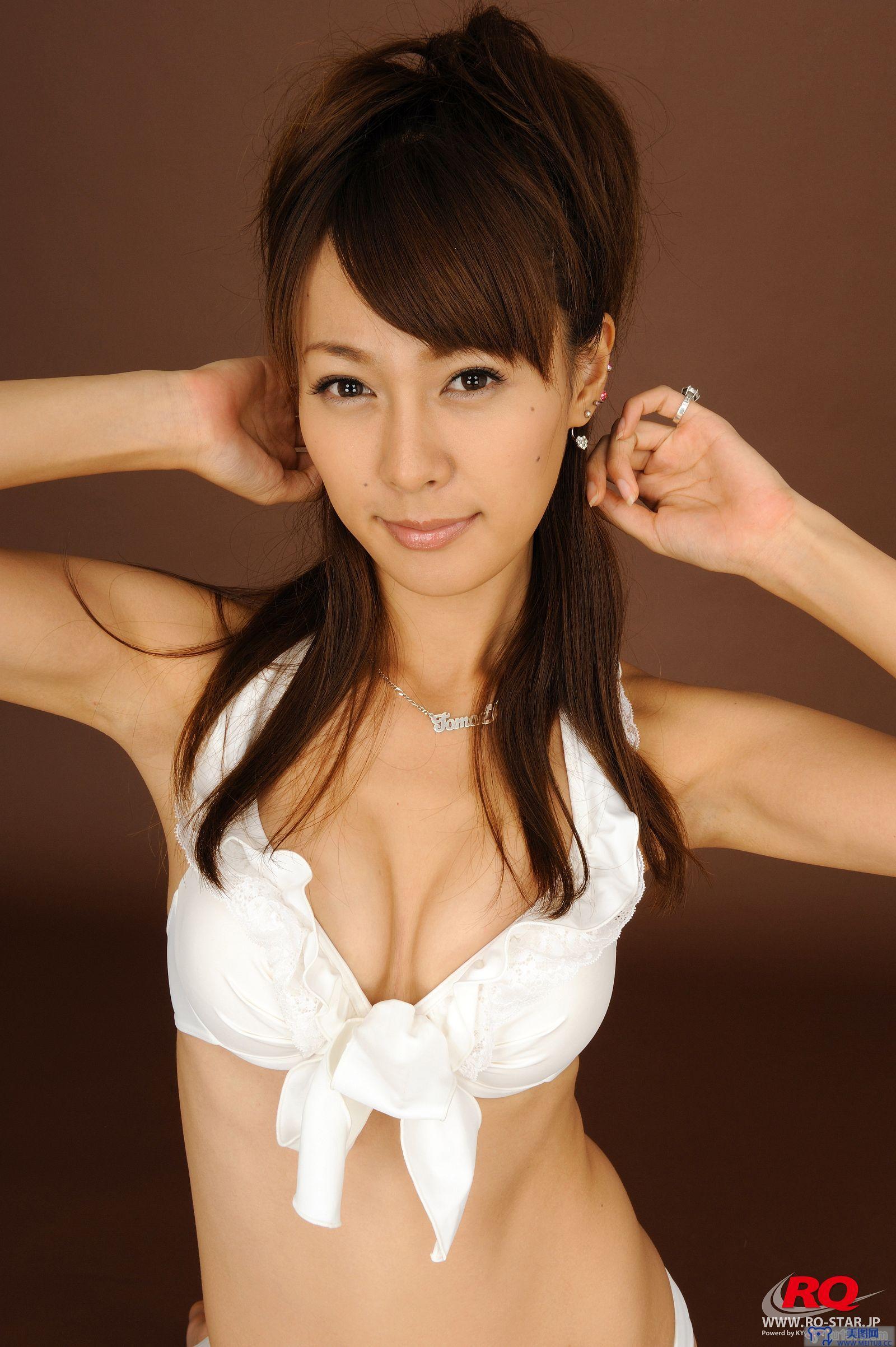 [RQ-STAR美女] NO.0066 Tomoe Nakagawa 中川知映 Swim Suits - White