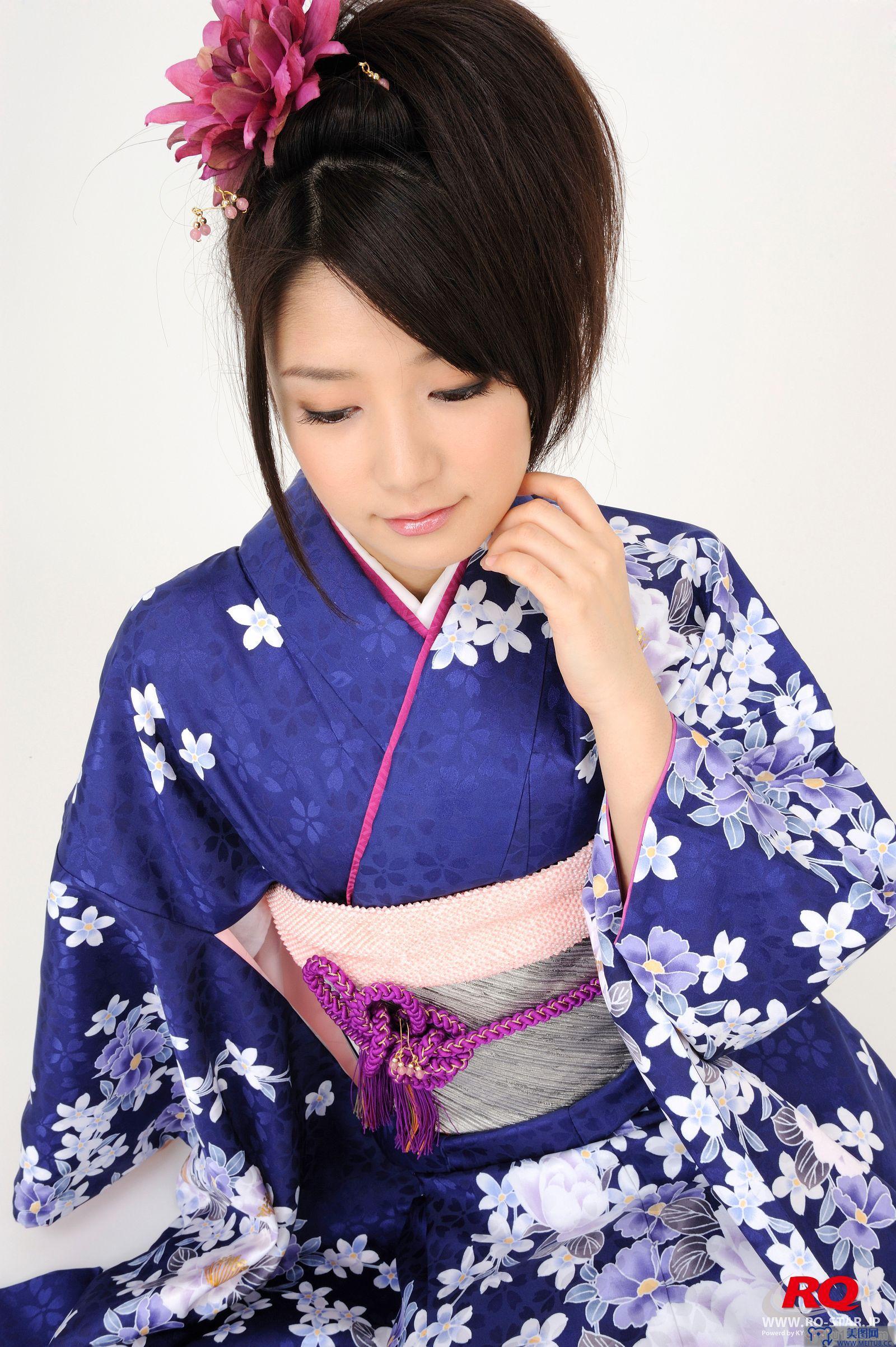 [RQ-STAR美女] NO.0068 Hitomi Furusaki 古崎瞳 謹賀新年 Kimono - Happy New Year