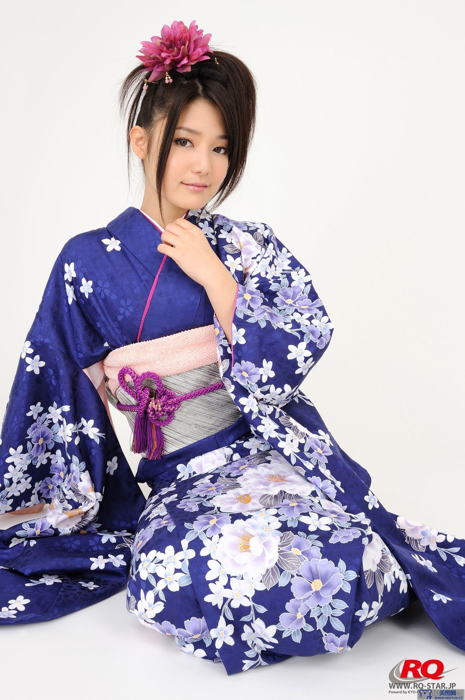 [RQ-STAR美女] NO.0068 Hitomi Furusaki 古崎瞳 謹賀新年 Kimono - Happy New Year