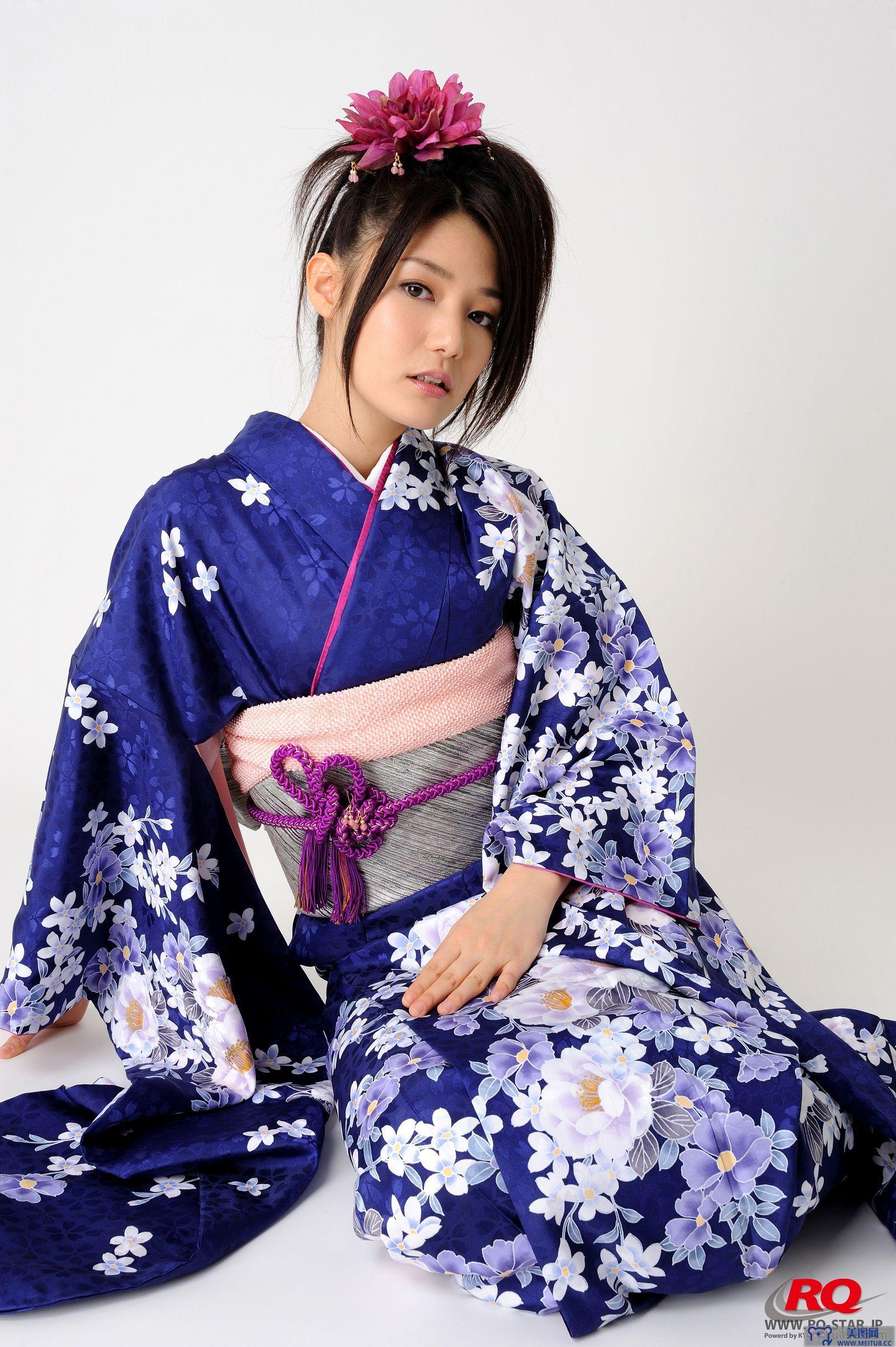 [RQ-STAR美女] NO.0068 Hitomi Furusaki 古崎瞳 謹賀新年 Kimono - Happy New Year