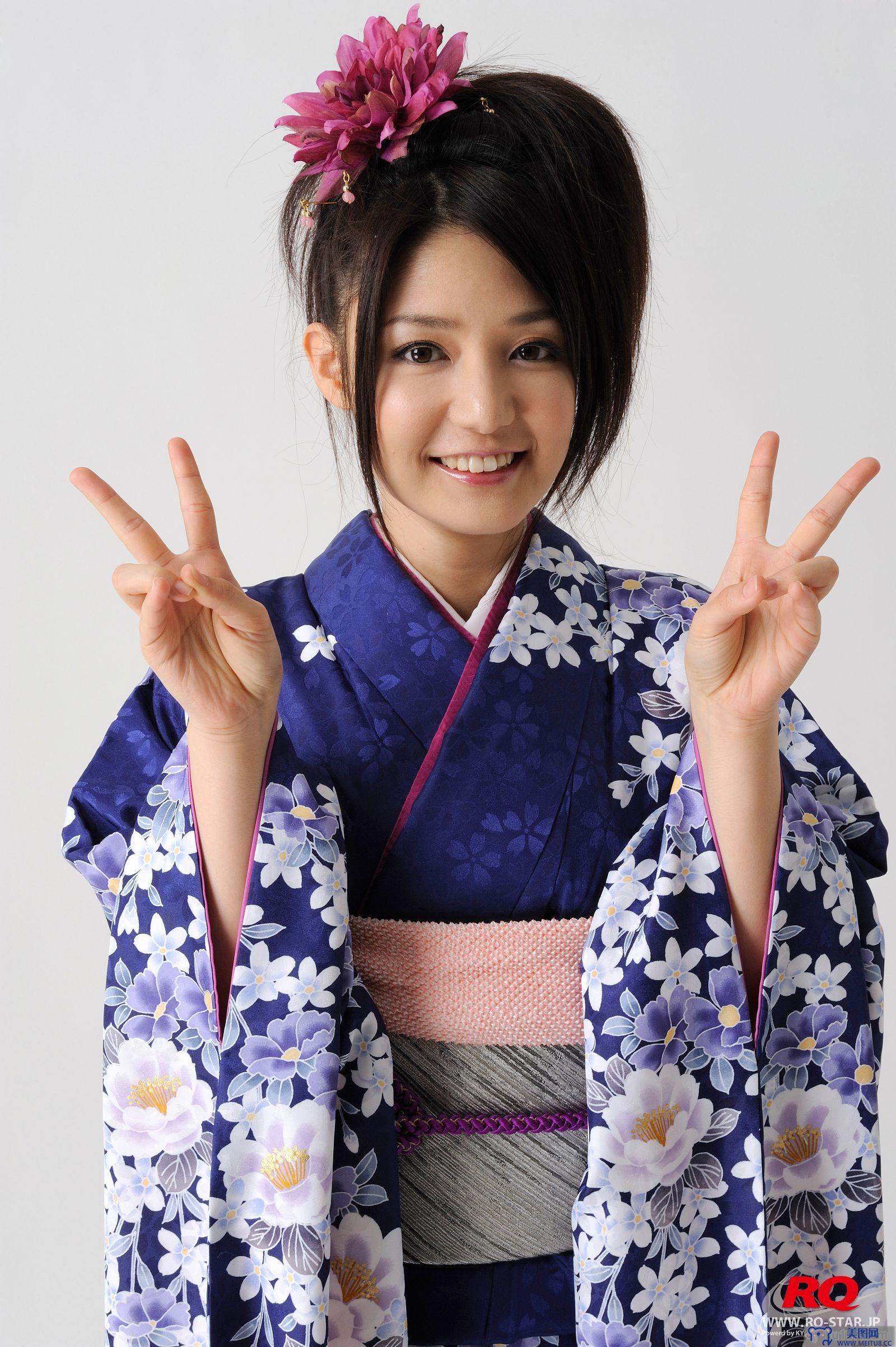 [RQ-STAR美女] NO.0068 Hitomi Furusaki 古崎瞳 謹賀新年 Kimono - Happy New Year