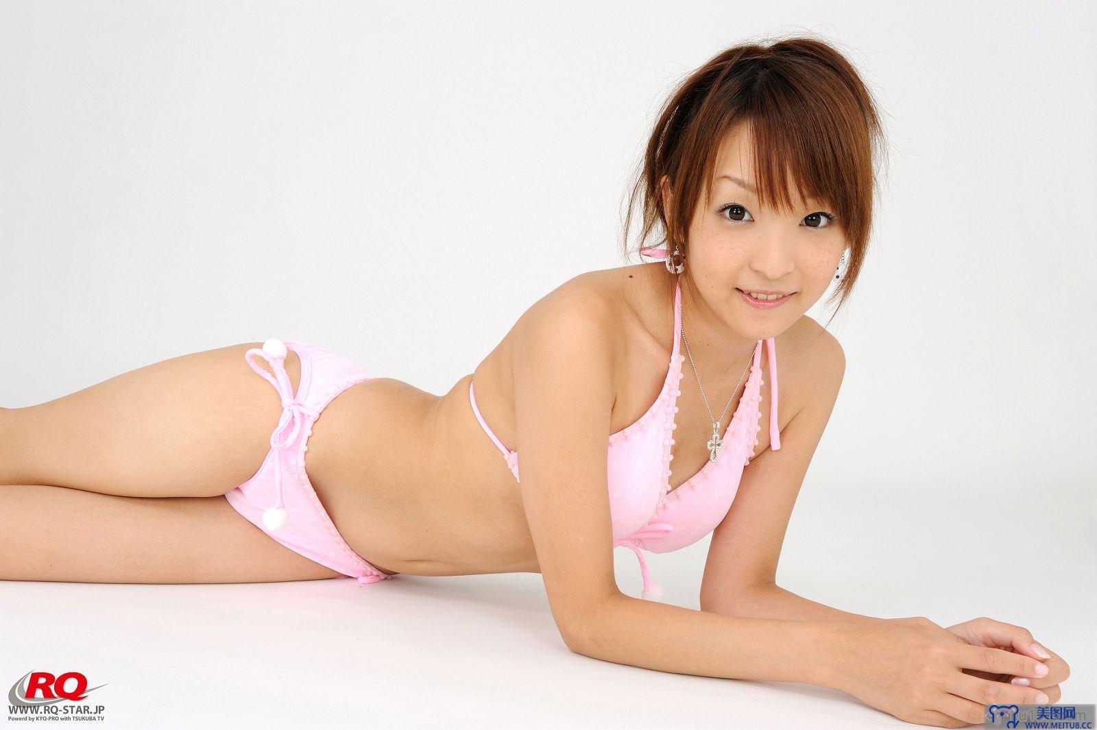 [RQ-STAR美女] NO.0075 Aoki Mio 青木未央 Swim Suits - White