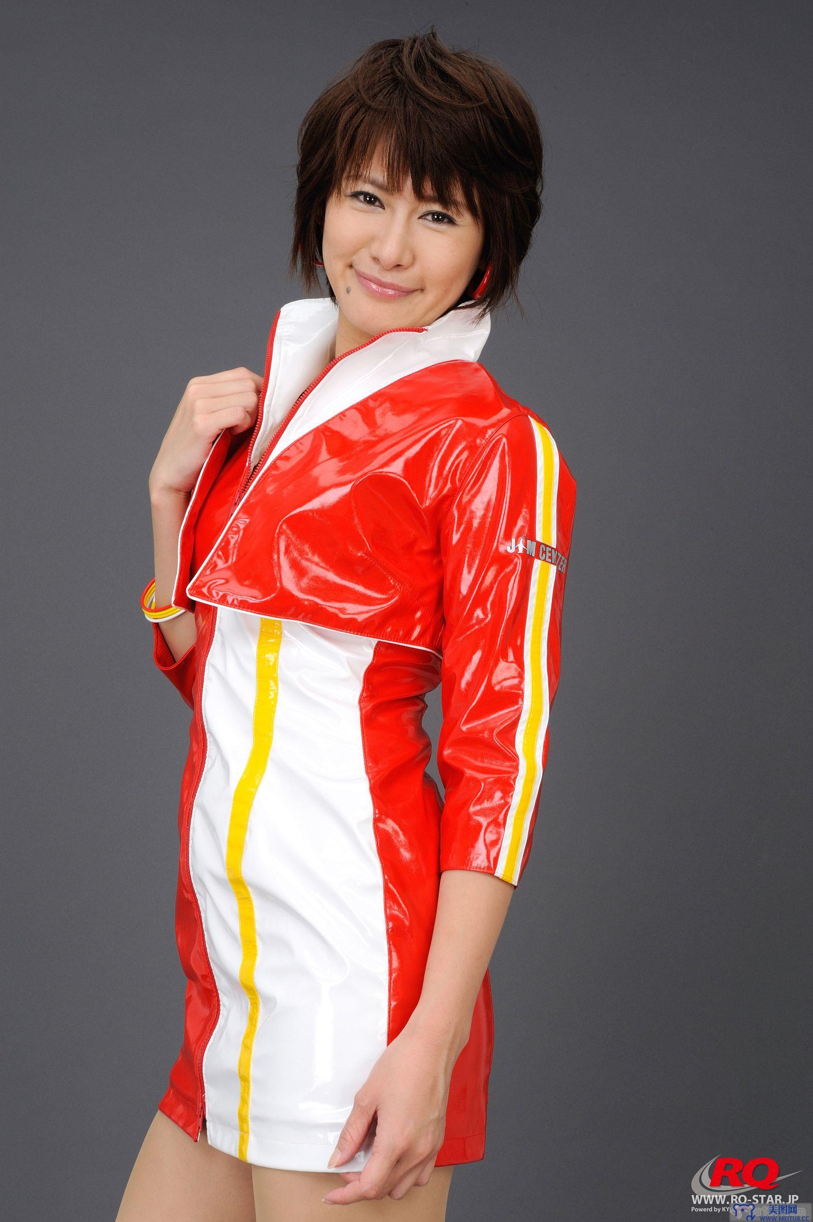 [RQ-STAR美女] NO.0088 Akiko Fujihara 藤原明子 Race Queen - 2008 Jim Gainer