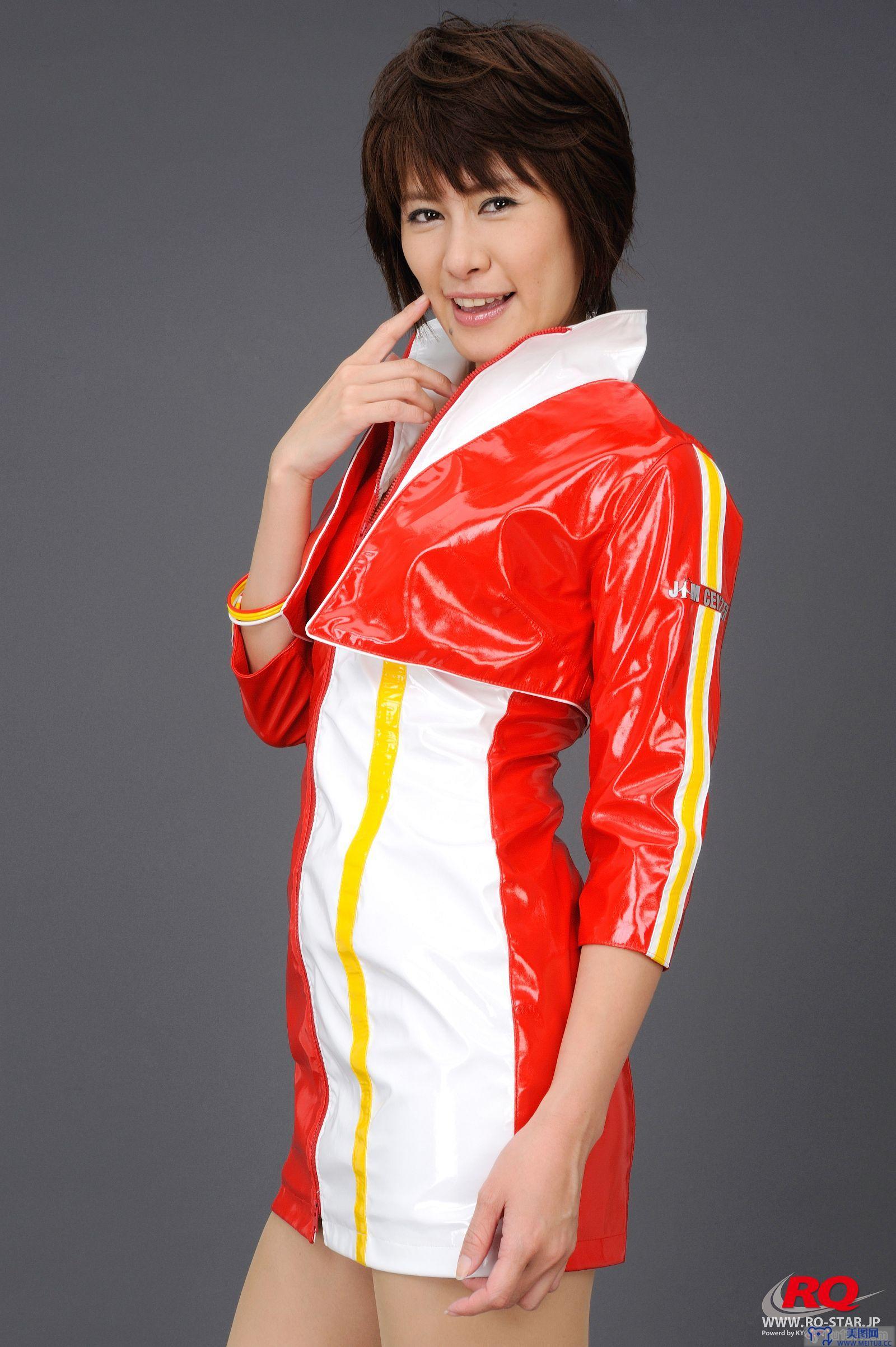 [RQ-STAR美女] NO.0088 Akiko Fujihara 藤原明子 Race Queen - 2008 Jim Gainer