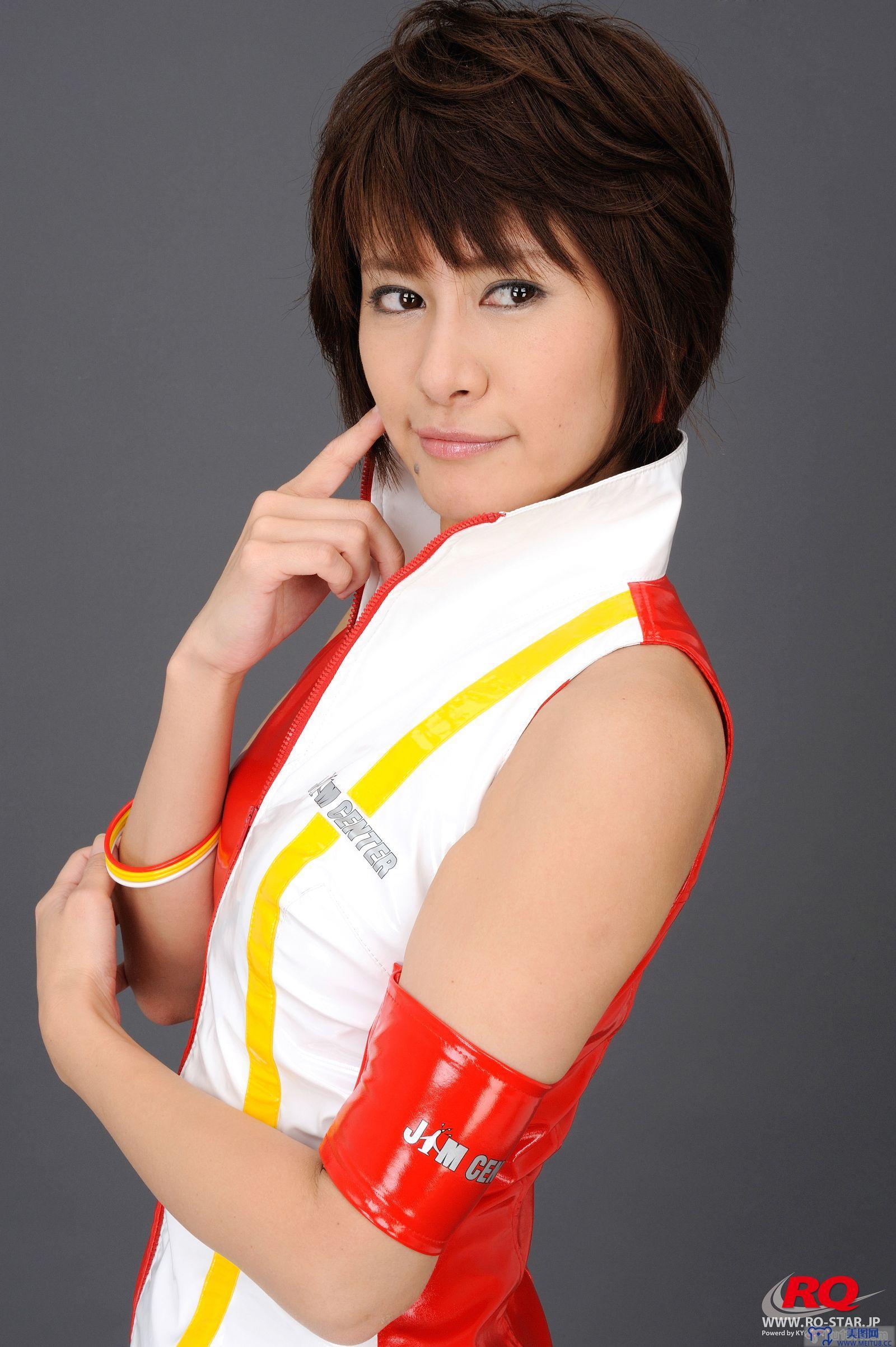 [RQ-STAR美女] NO.0088 Akiko Fujihara 藤原明子 Race Queen - 2008 Jim Gainer