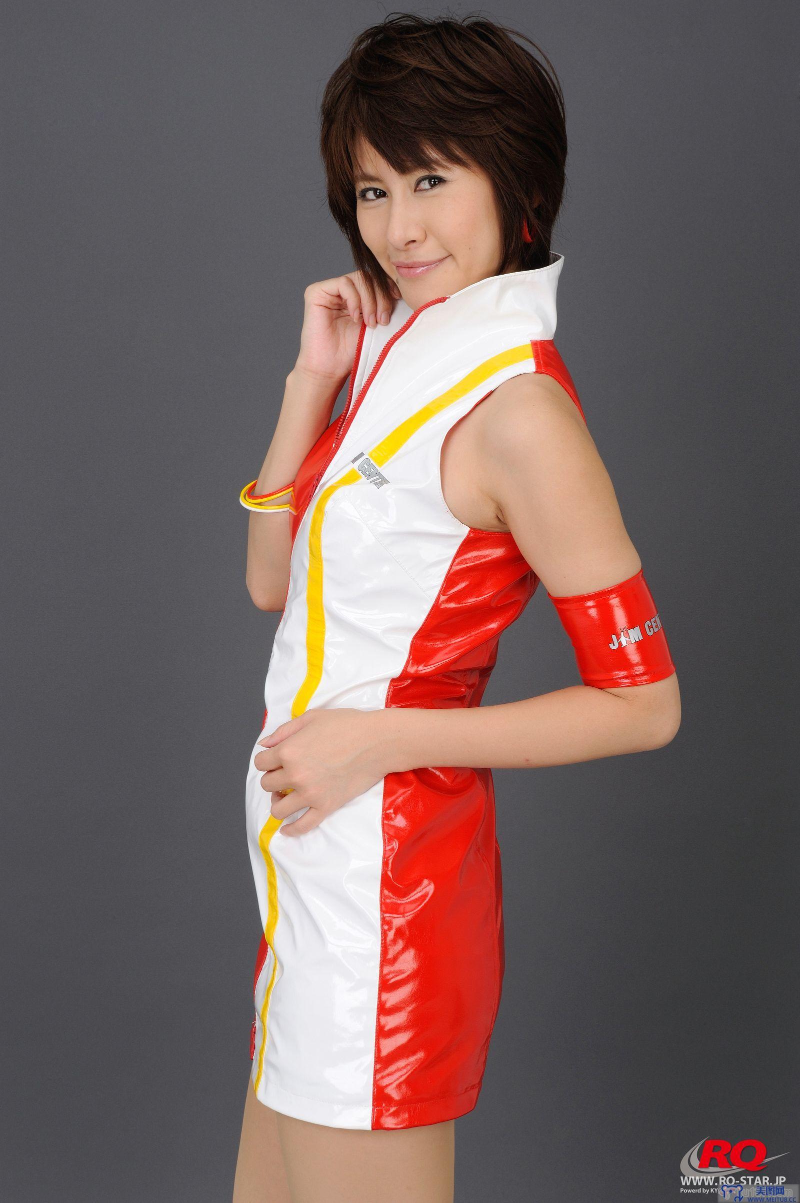 [RQ-STAR美女] NO.0088 Akiko Fujihara 藤原明子 Race Queen - 2008 Jim Gainer