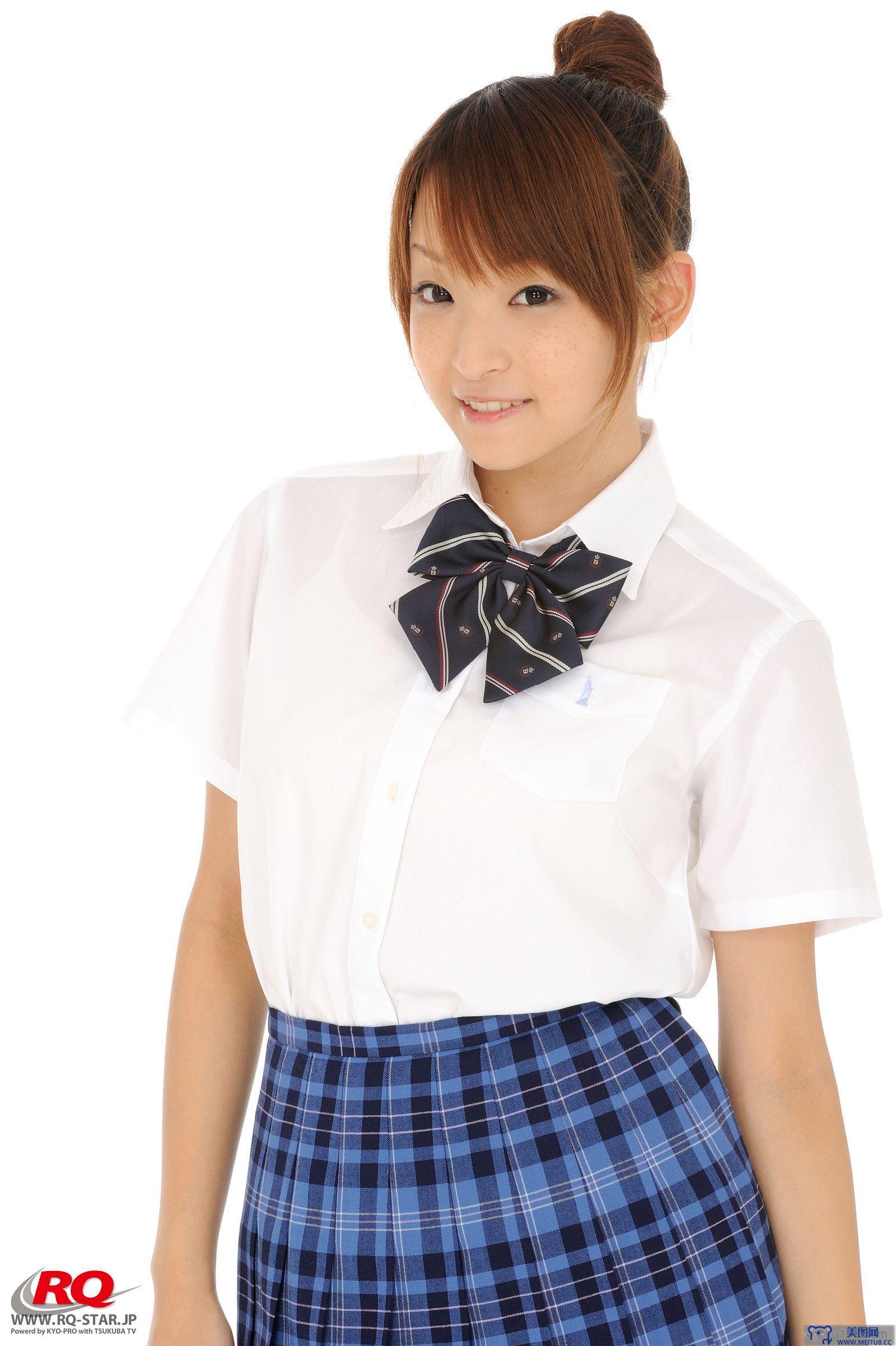 [RQ-STAR美女] NO.0089 Mio Aoki 青木未央 Seifuku