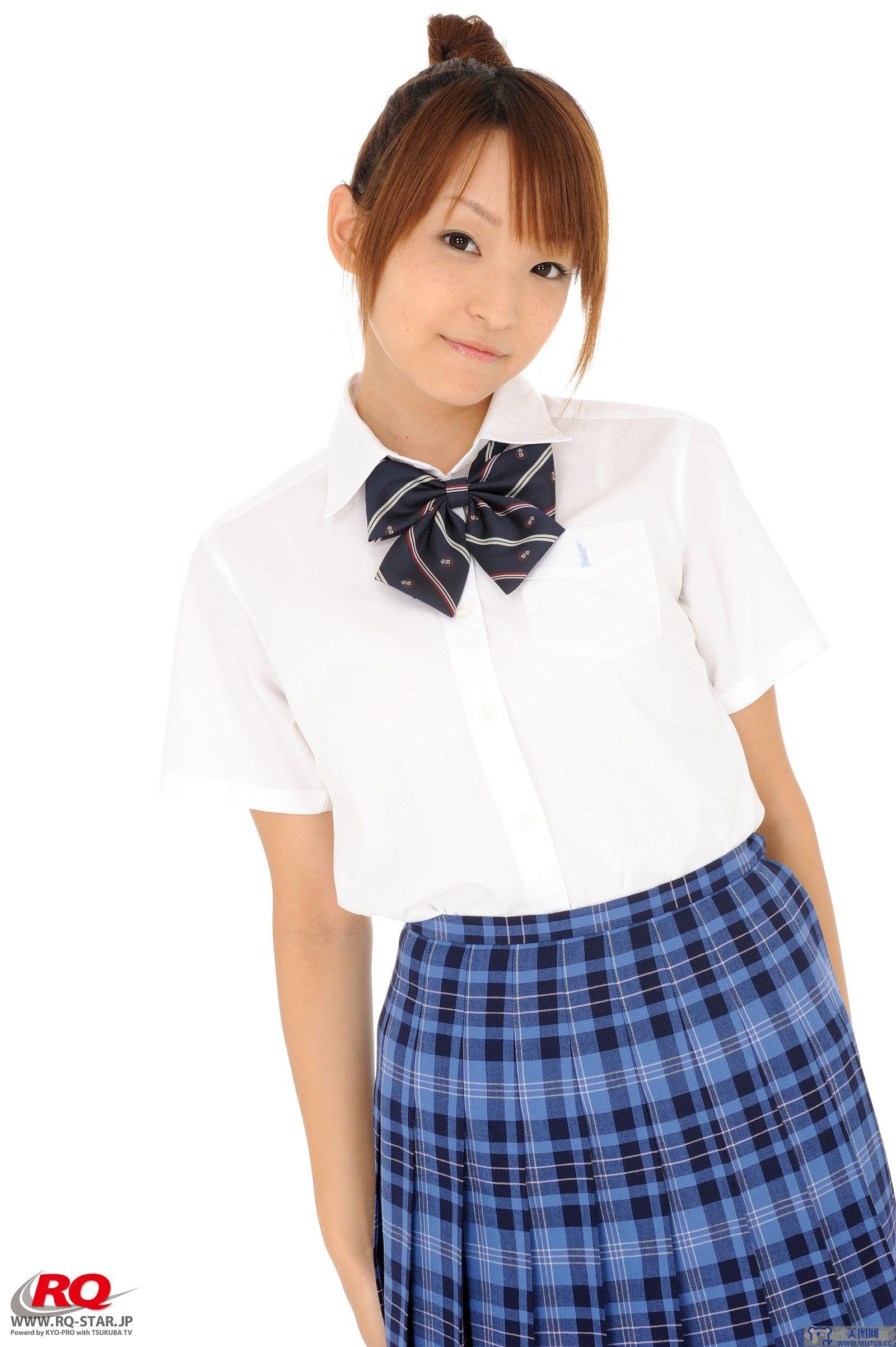 [RQ-STAR美女] NO.0089 Mio Aoki 青木未央 Seifuku