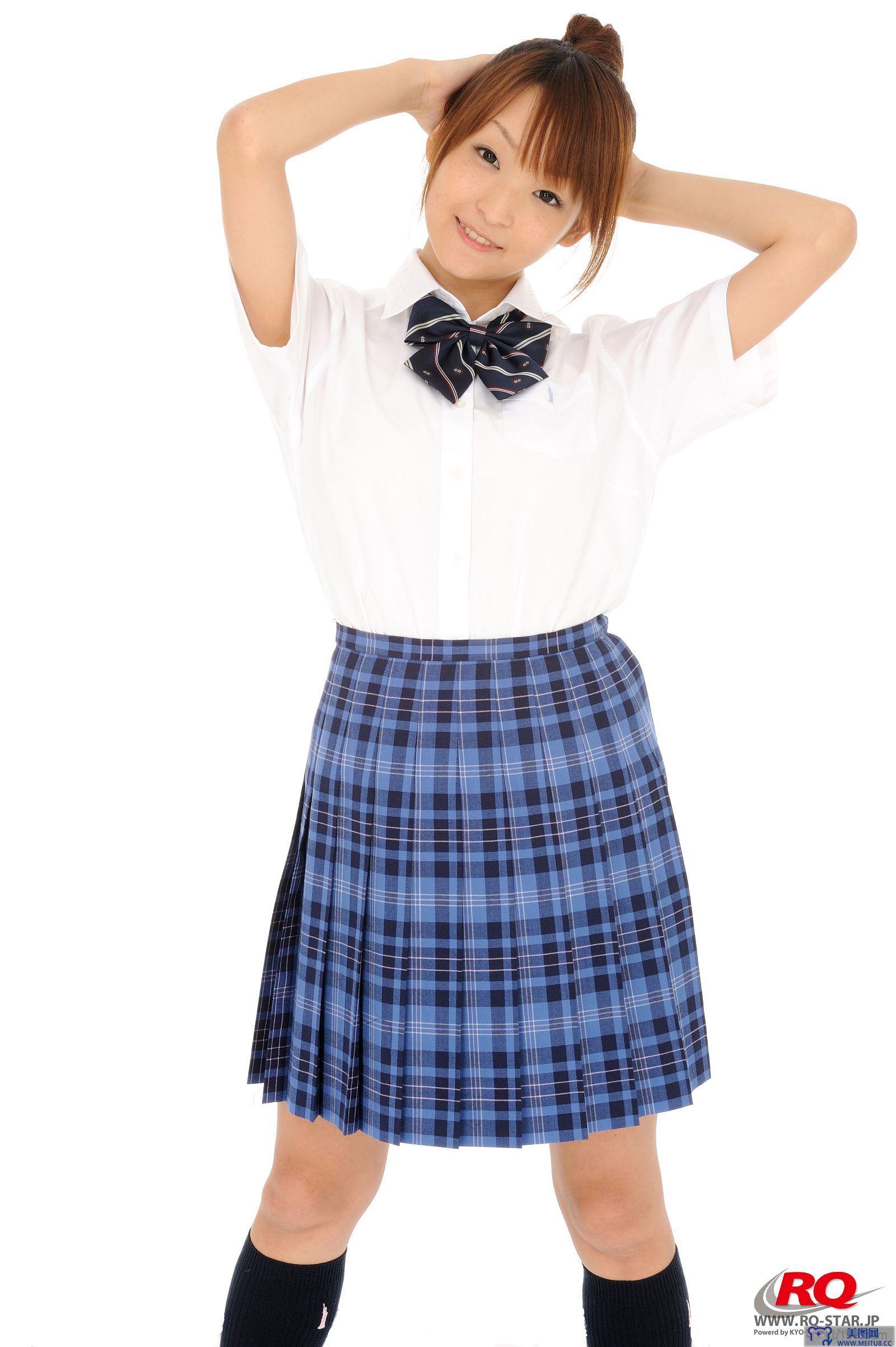 [RQ-STAR美女] NO.0089 Mio Aoki 青木未央 Seifuku