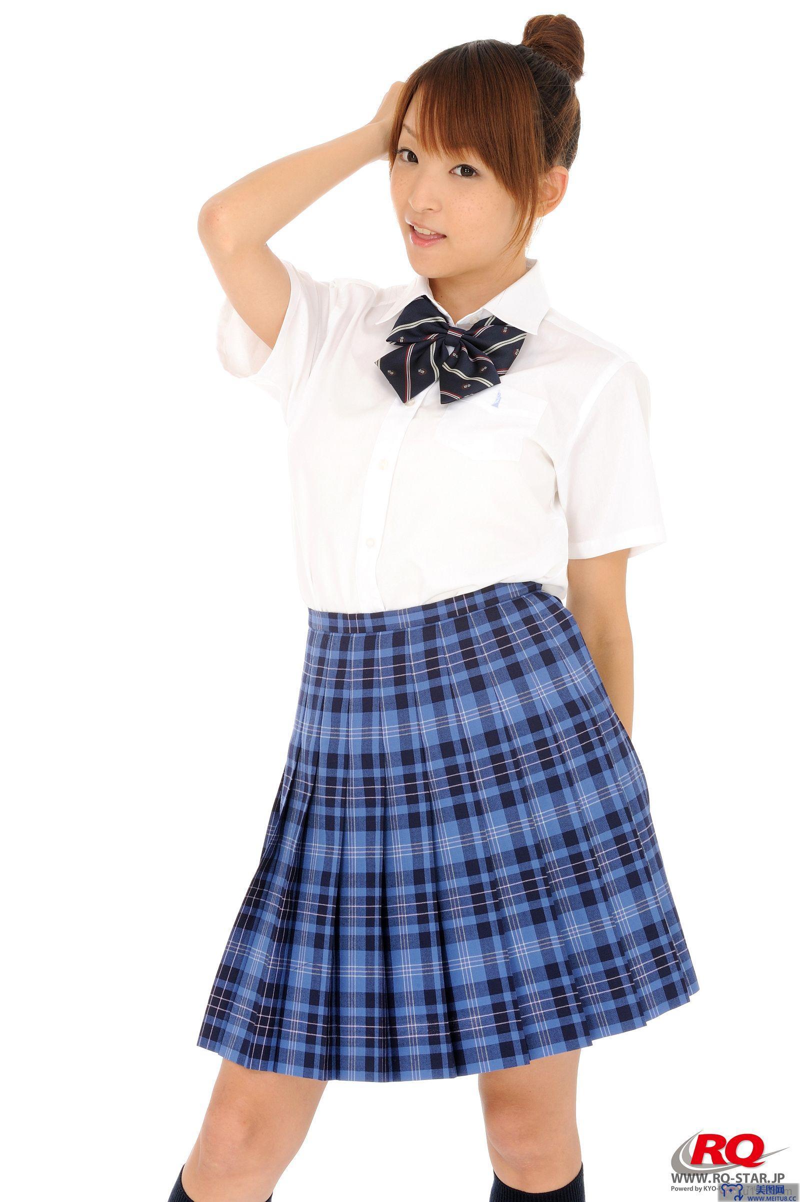 [RQ-STAR美女] NO.0089 Mio Aoki 青木未央 Seifuku