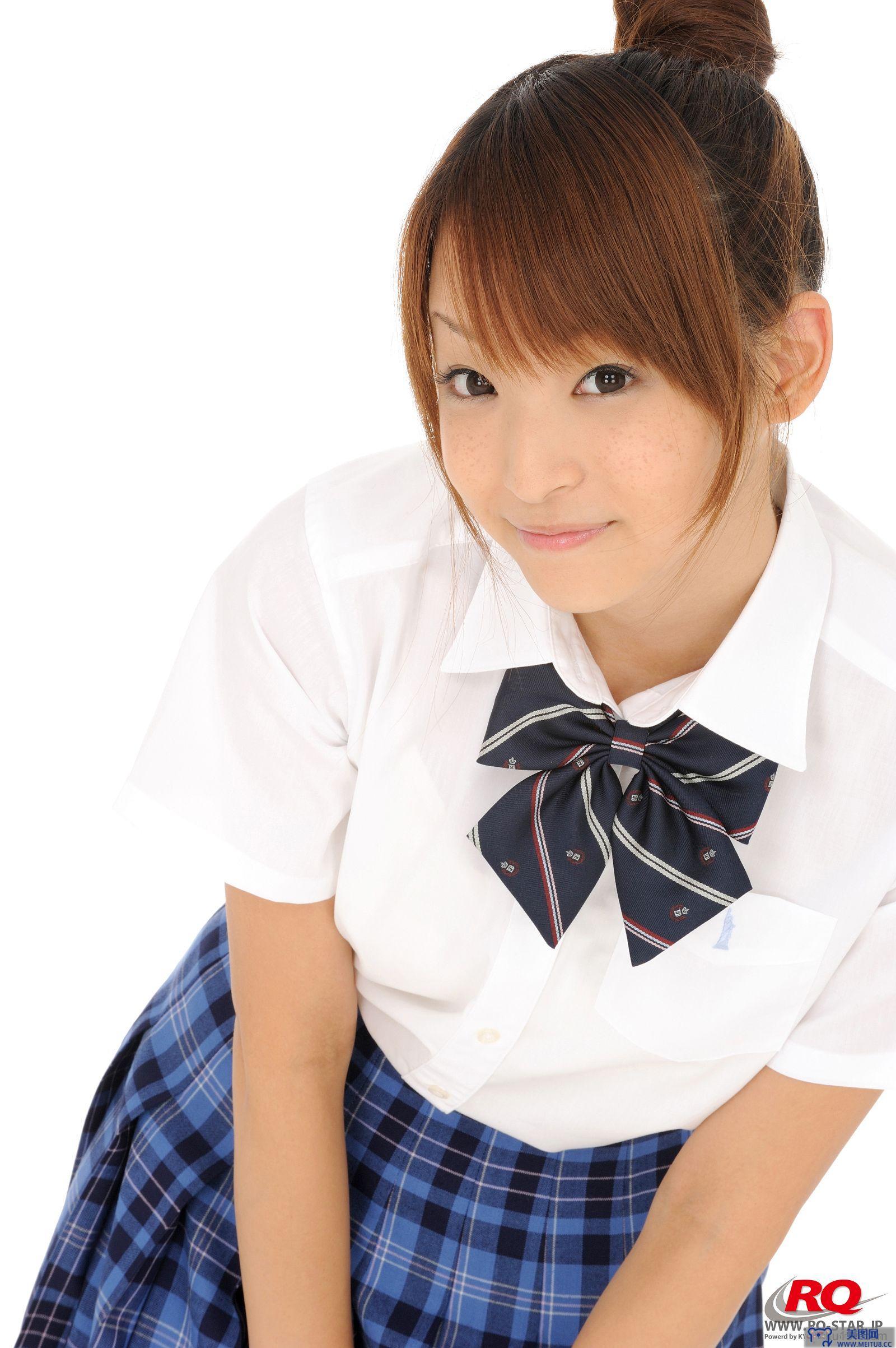 [RQ-STAR美女] NO.0089 Mio Aoki 青木未央 Seifuku