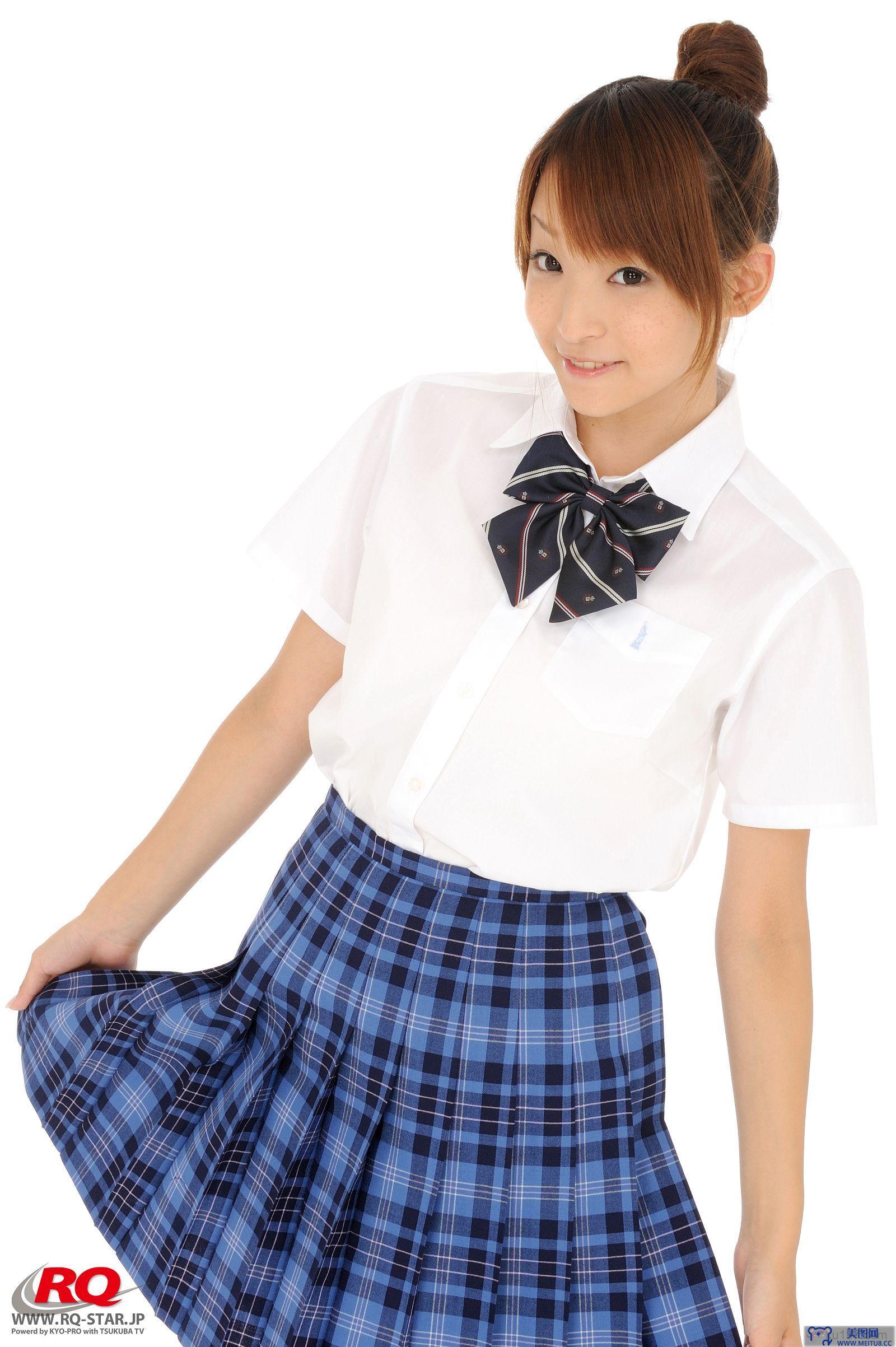 [RQ-STAR美女] NO.0089 Mio Aoki 青木未央 Seifuku