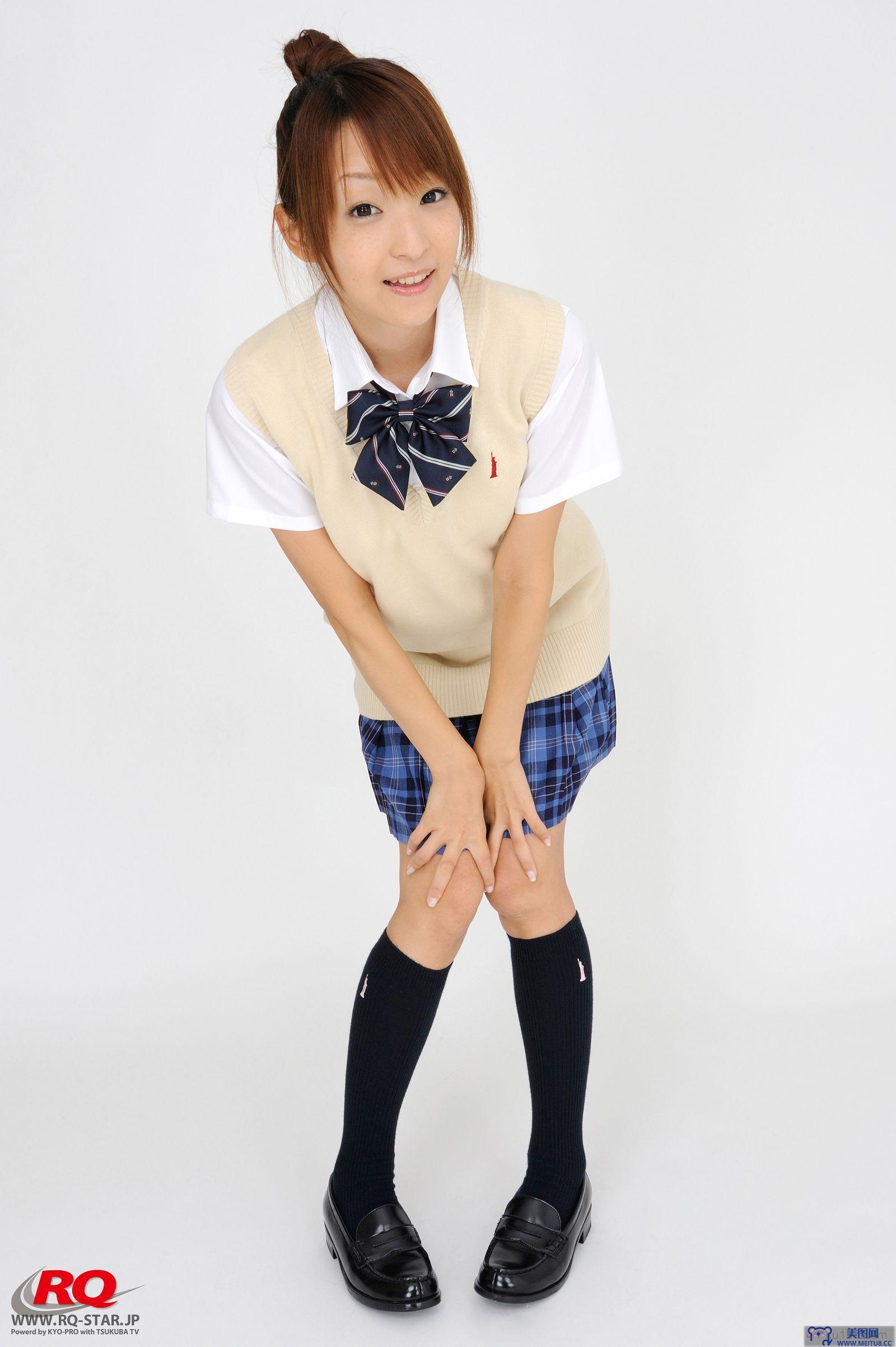 [RQ-STAR美女] NO.0097 Mio Aoki 青木未央 Student Style