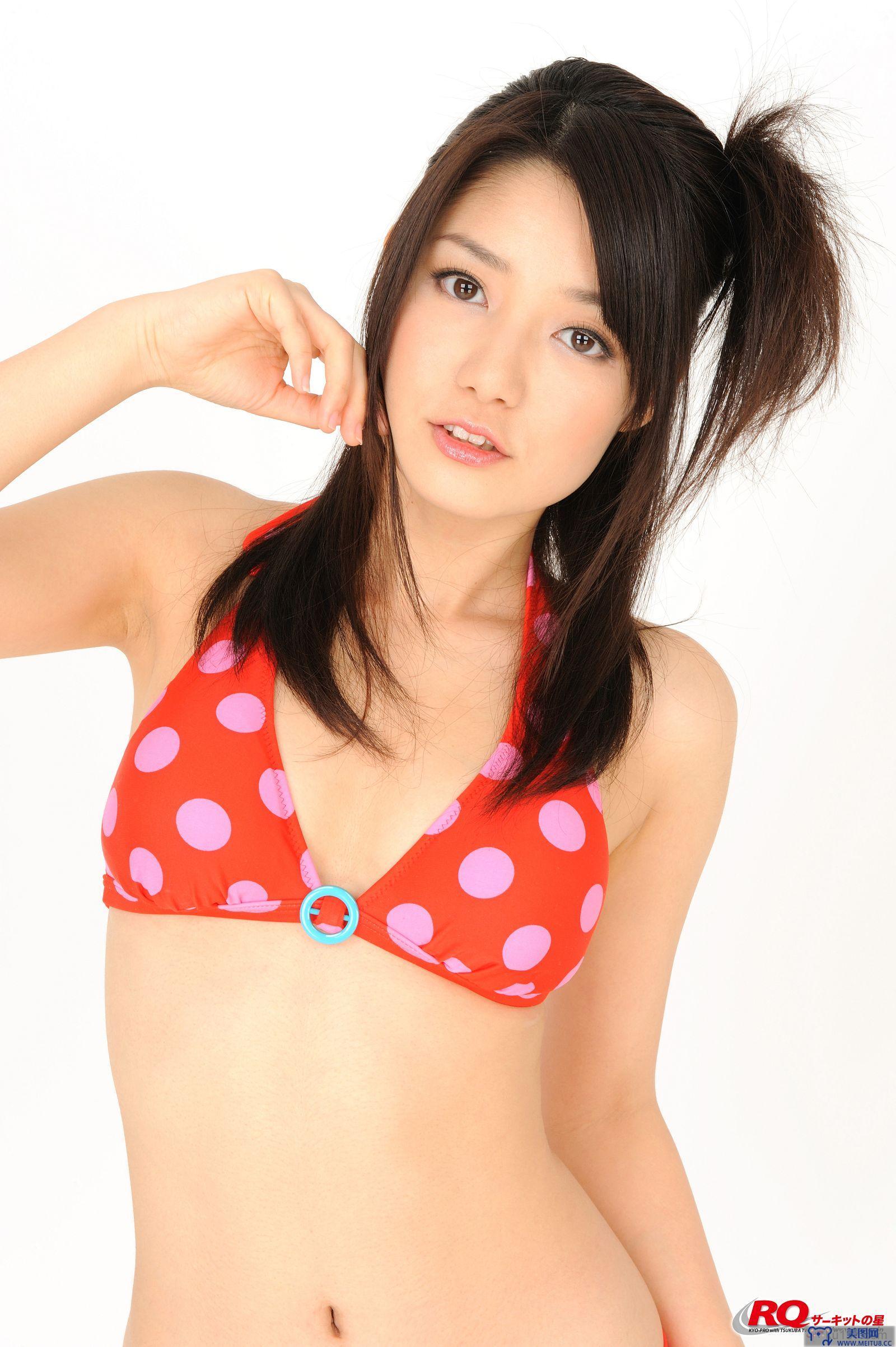 [RQ-STAR美女] NO.0105 Hitomi Furusaki 古崎瞳 Swim Suits – Red