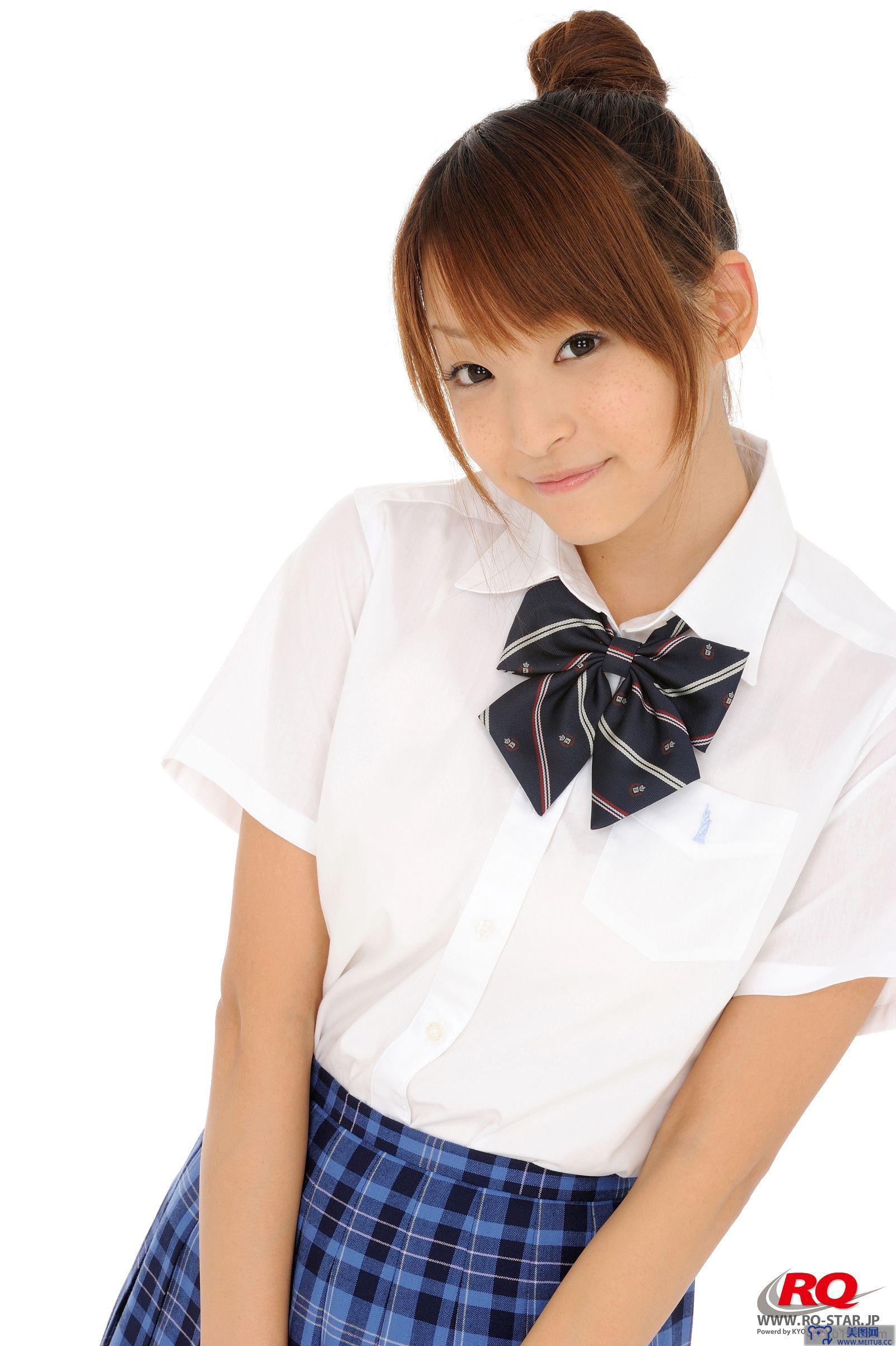 [RQ-STAR美女] NO.01152 Mio Aoki 青木未央 Student Style