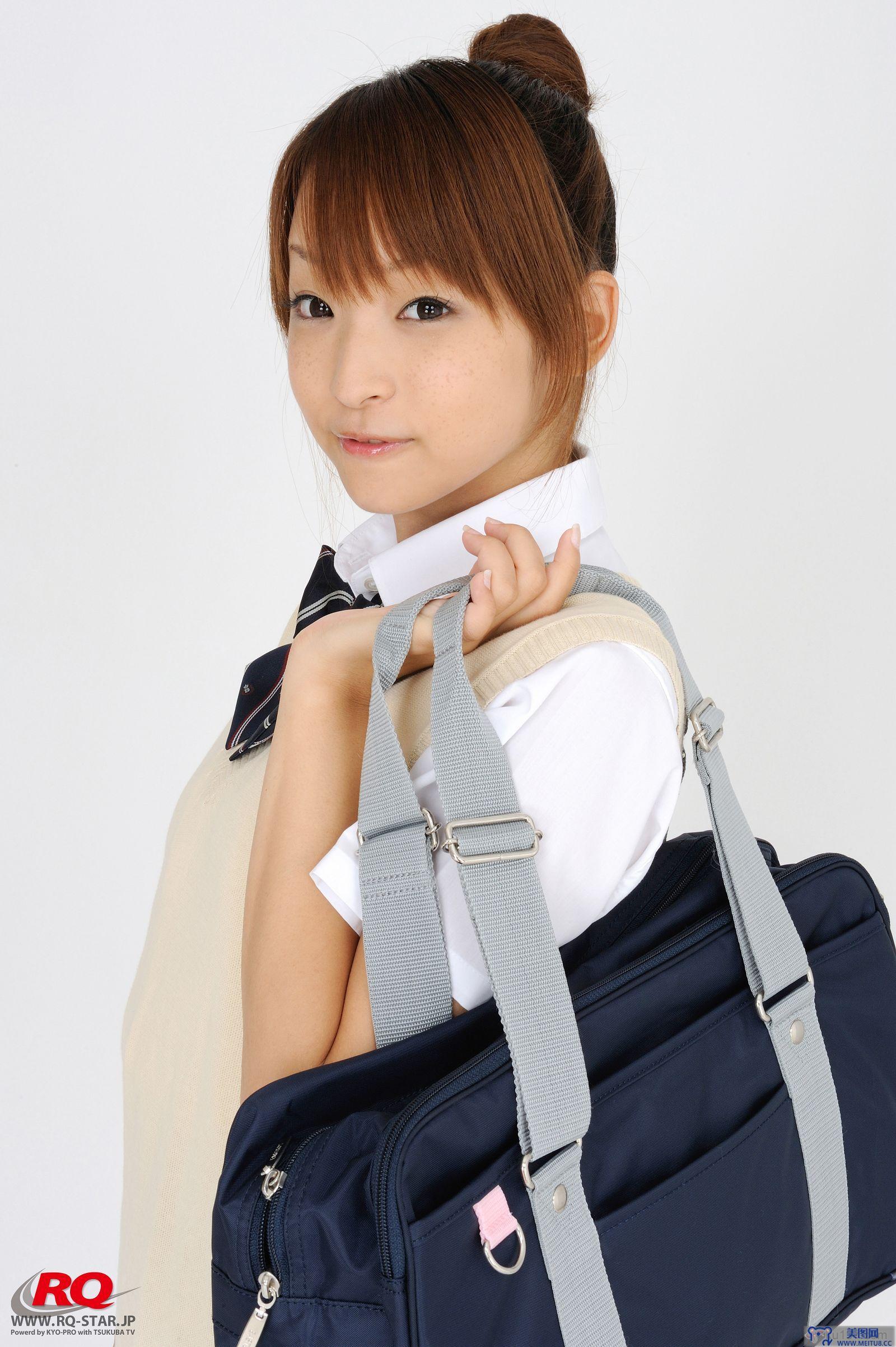 [RQ-STAR美女] NO.01162 Mio Aoki 青木未央 Student Style