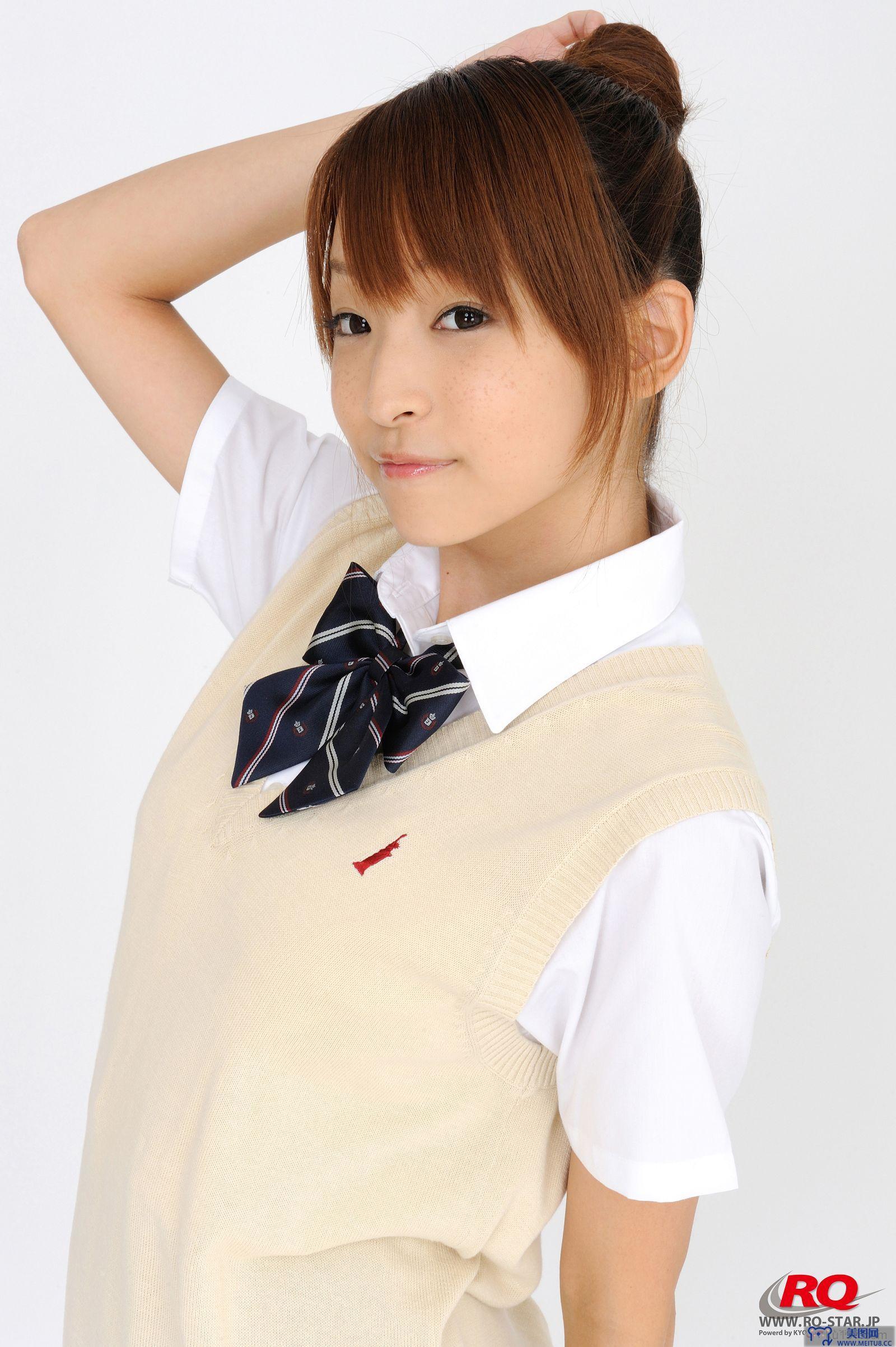 [RQ-STAR美女] NO.01162 Mio Aoki 青木未央 Student Style