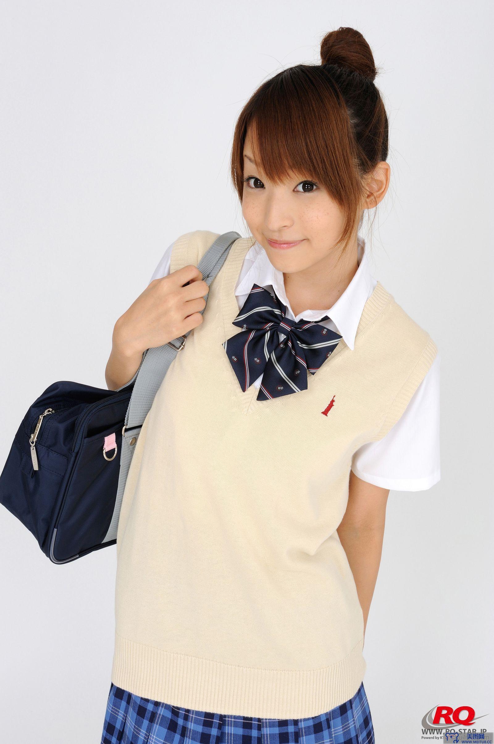 [RQ-STAR美女] NO.01162 Mio Aoki 青木未央 Student Style