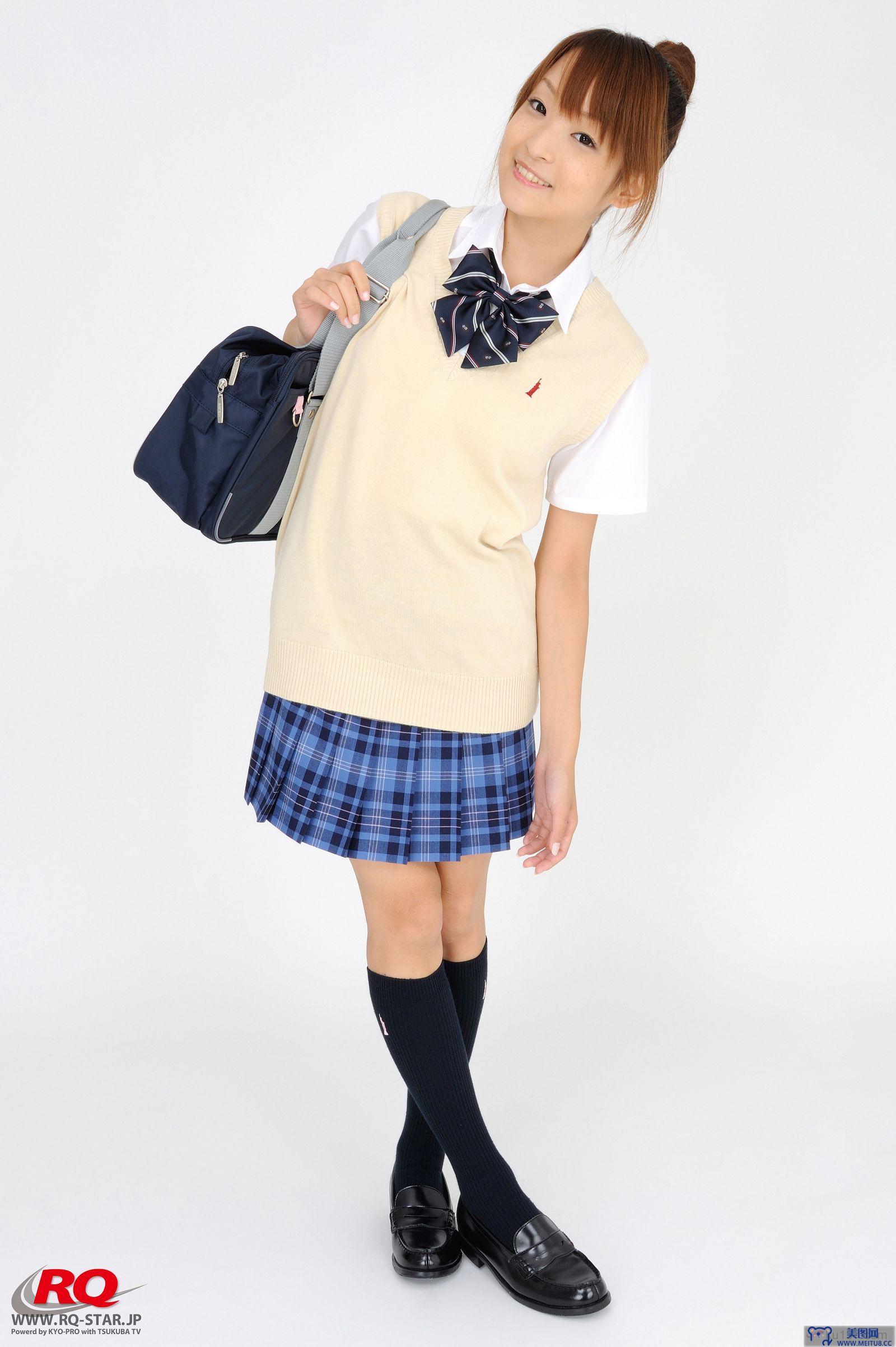 [RQ-STAR美女] NO.01162 Mio Aoki 青木未央 Student Style